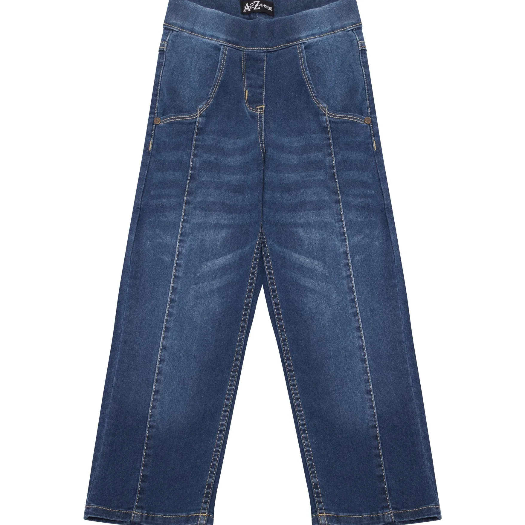 A2Z 4 Kids Dziewczynki Krój Prosty Elastyczny Bootcut Jeansy Szerokie Nogawki Szeroki Elastyczny Pas Bootcut Spodnie Denim Elastyczne Proste Wygodne Jeansy Szerokie Prezent Dla Dzieci 5–14 Lat