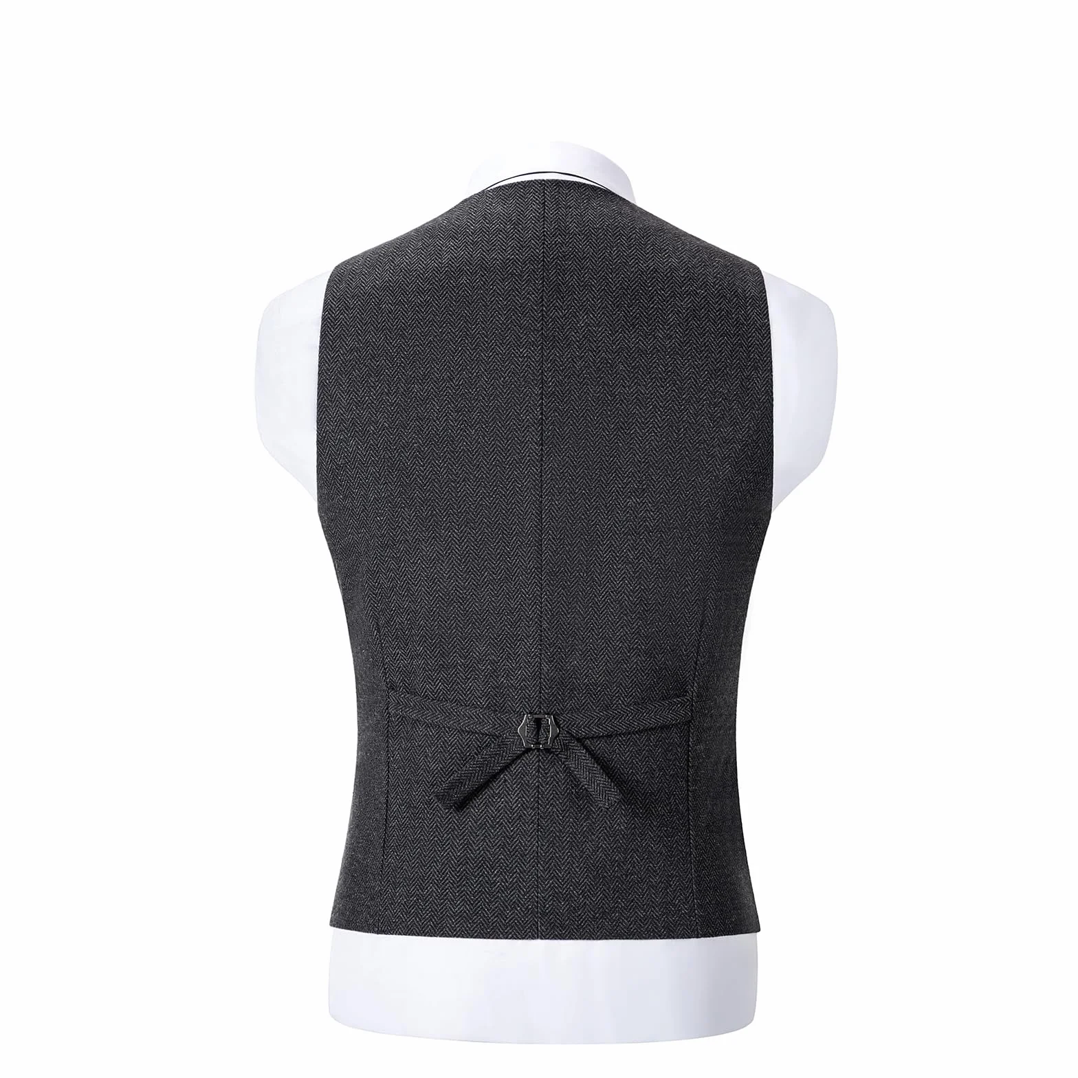 Solovedress Męska kamizelka do garnituru w stylu vintage, z wełny, regularny krój, kamizelka, garnitur, kamizelka na wesele