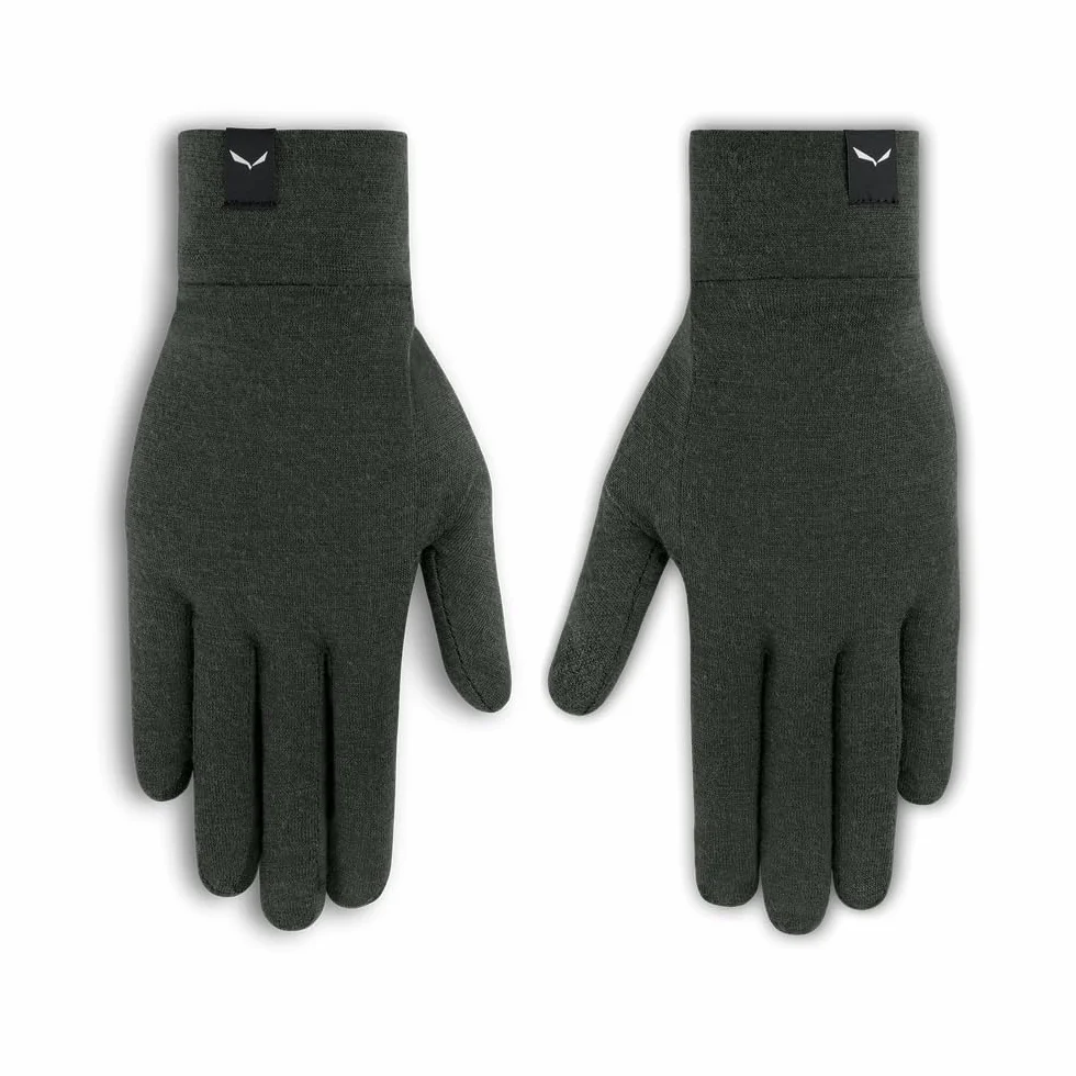 Salewa Cristallo Merino damskie rękawiczki, zielone, 5/XS