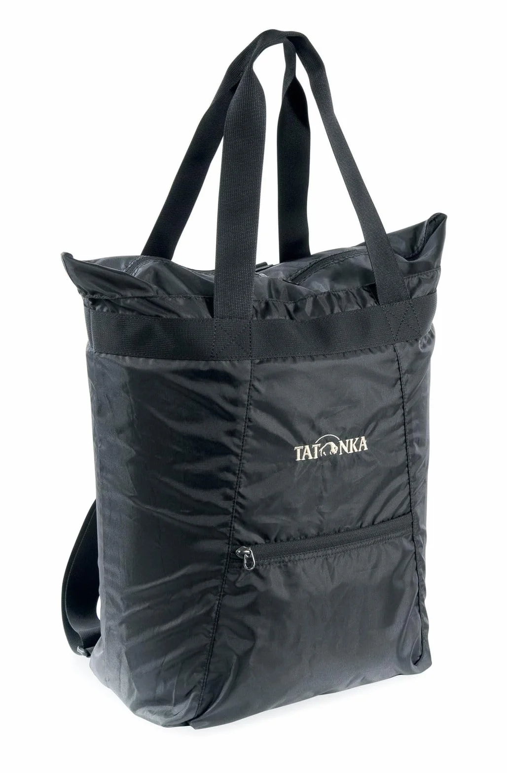 Tatonka Plecak Market Bag 22 l – lekka torba na zakupy z chowanymi szelkami i zamkiem błyskawicznym – 22 litry (czarna)