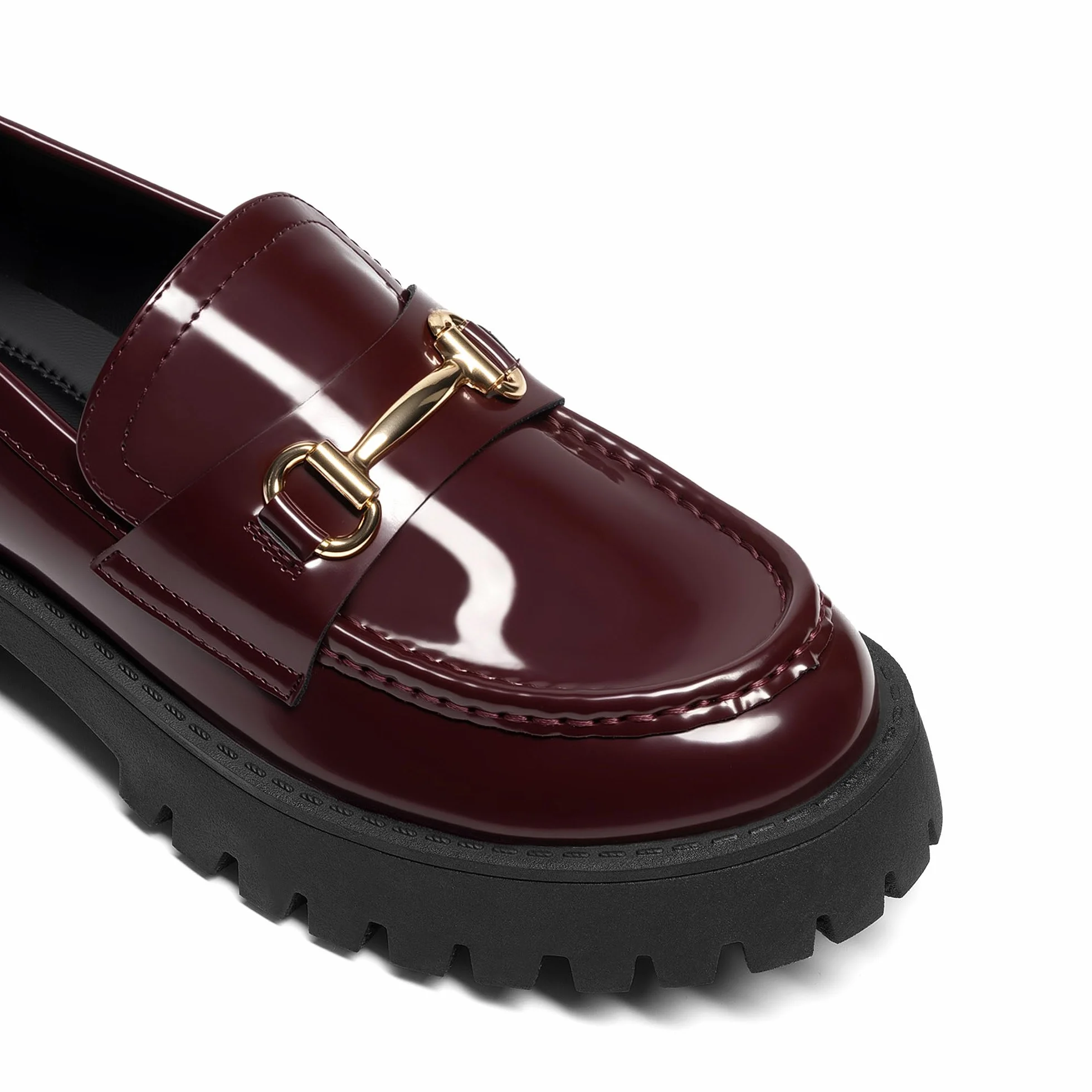 DREAM PAIRS Mokasyny damskie Platforma Grube Penny Loafer Slip On Eleganckie buty biznesowe