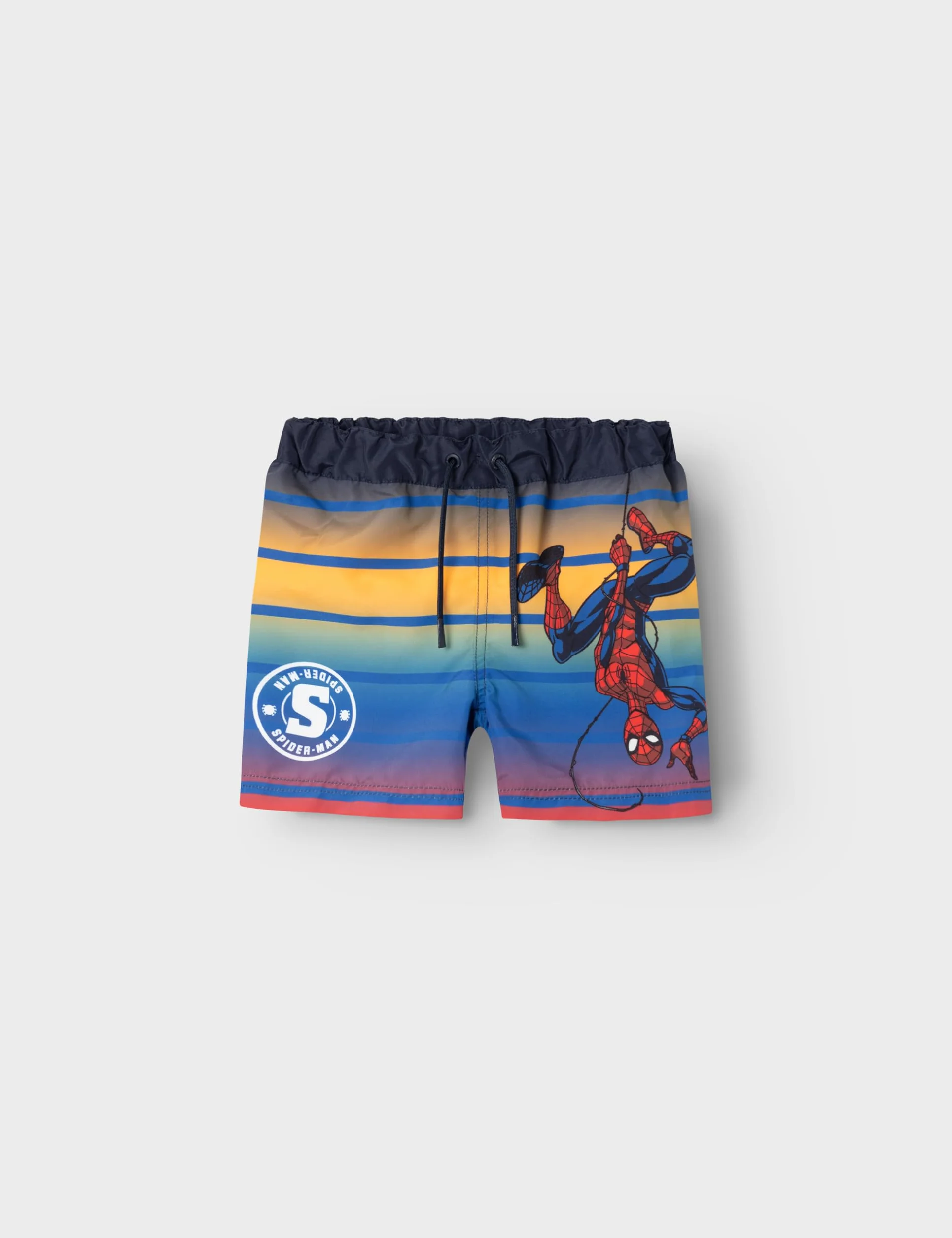 NAME IT Szorty kąpielowe Chłopcy Nmmmelvin Spiderman Długie Spodenki Kąpielowe Mar