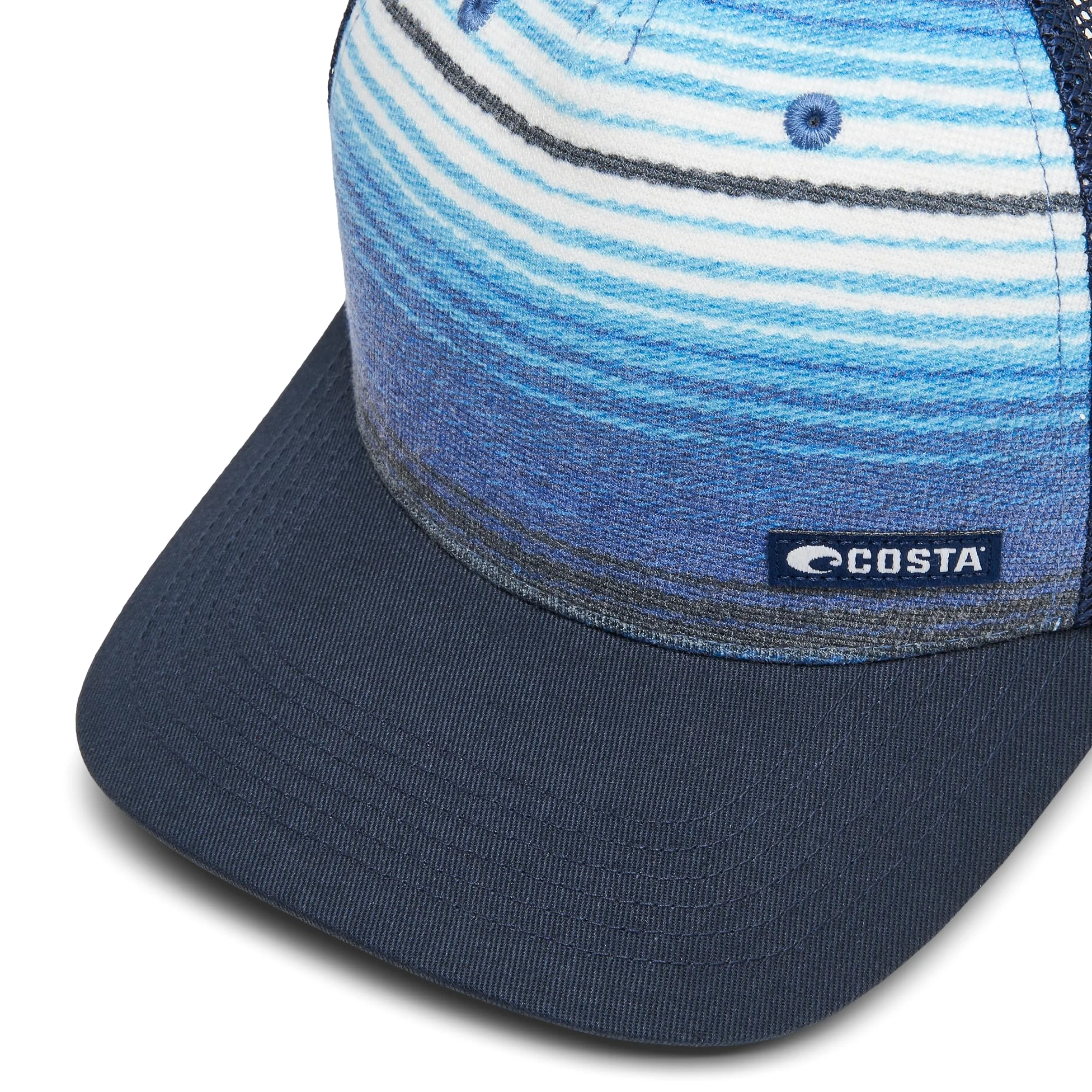 Costa Del Mar Męski Baja Blue Trucker, niebieski Baja, jeden rozmiar, Baja niebieski, rozmiar uniwersalny