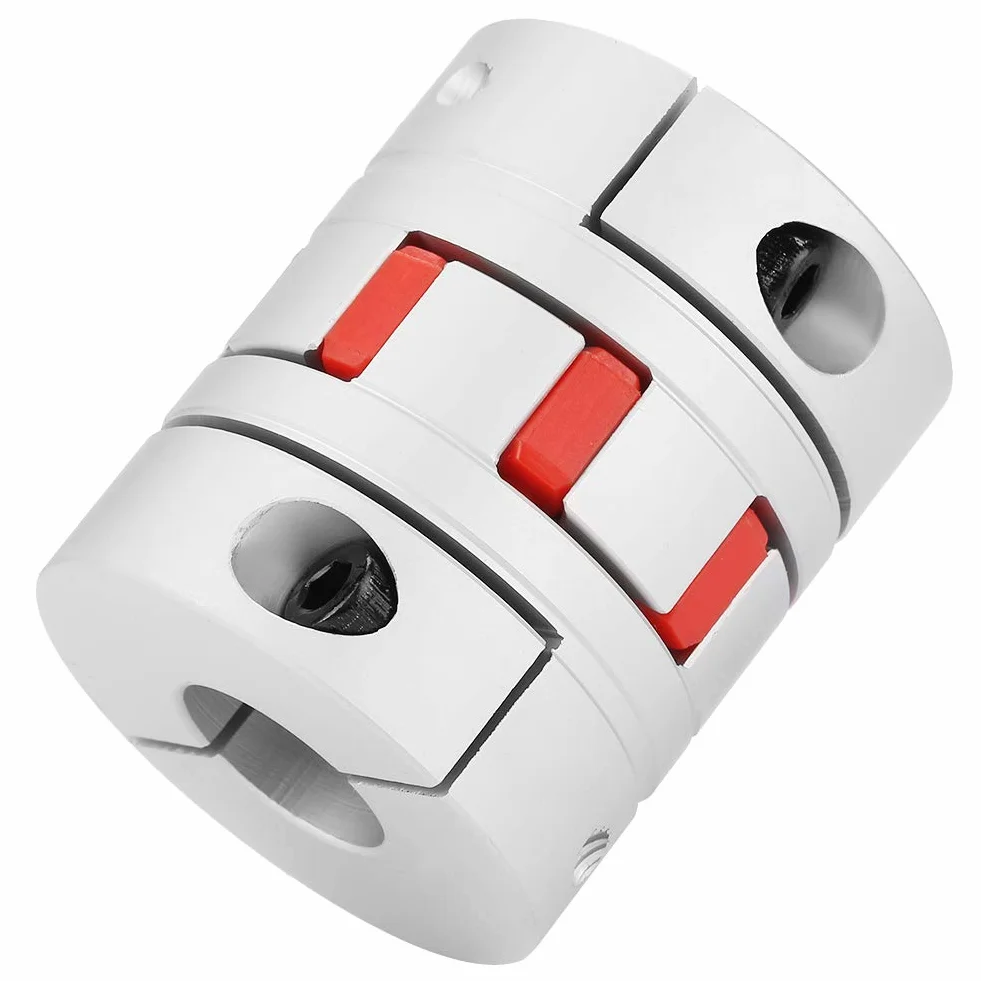 Flexible Spider Wellenkupplung Aluminiumlegierung Backenwellenkupplung CNC Schrittmotor Koppler Stecker 22 × 22mm