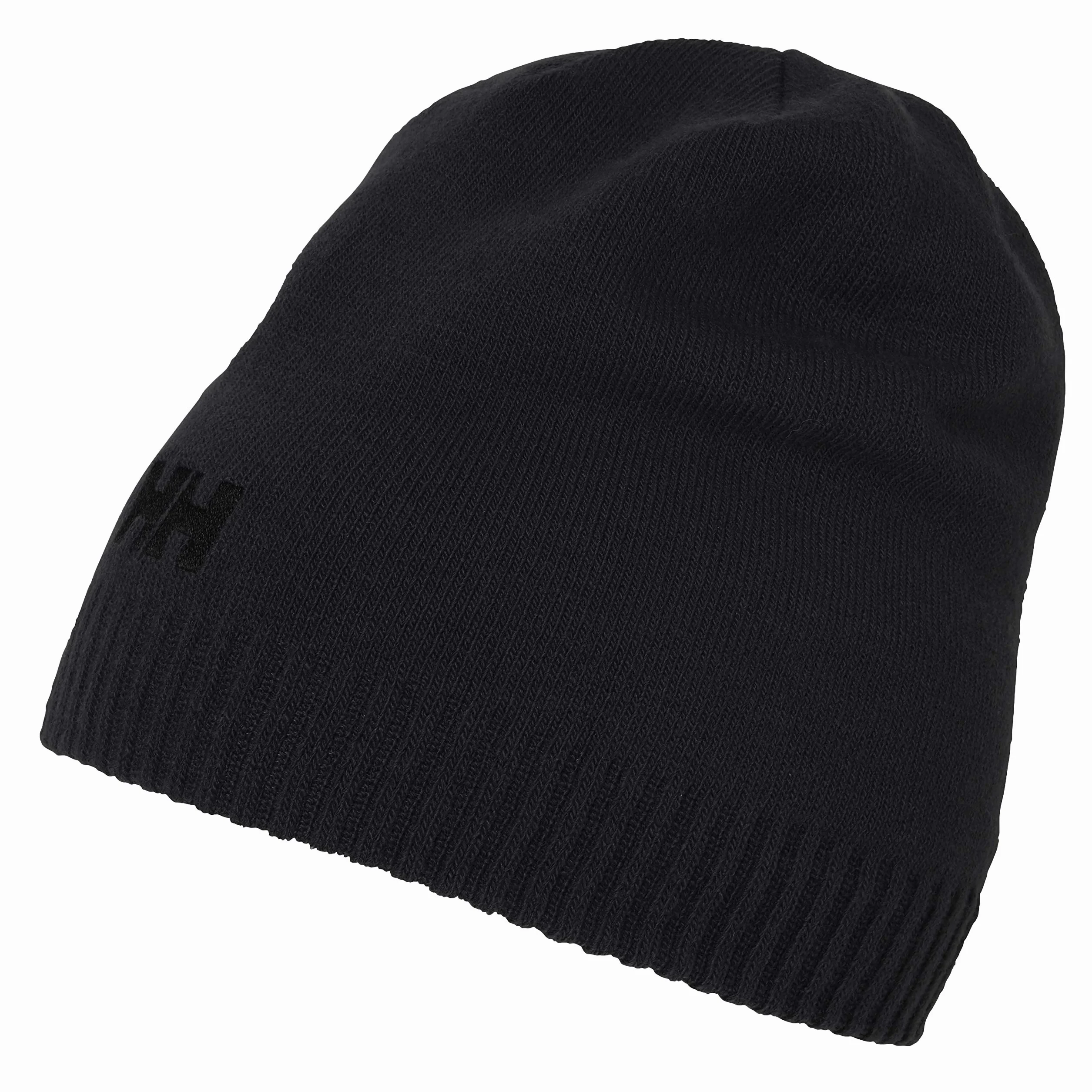 Helly-Hansen Uniseks Logo Beanie Czapka, Czarny