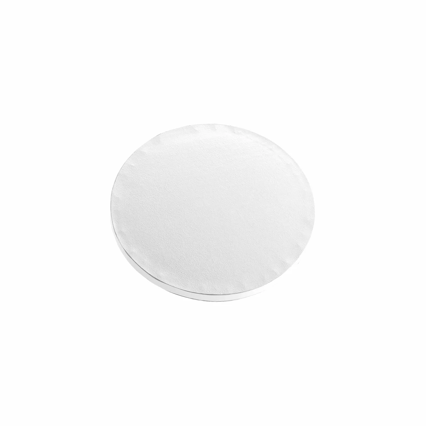 Dekora - Okrągła Podstawa pod Tort z Białego Twardego Kartonu Ø 20 cm Wysokość 1,2 cm - Idealna do Prezentacji Tortów i Ciast Podczas Uroczystości, Urodzin, Rocznic Itp.