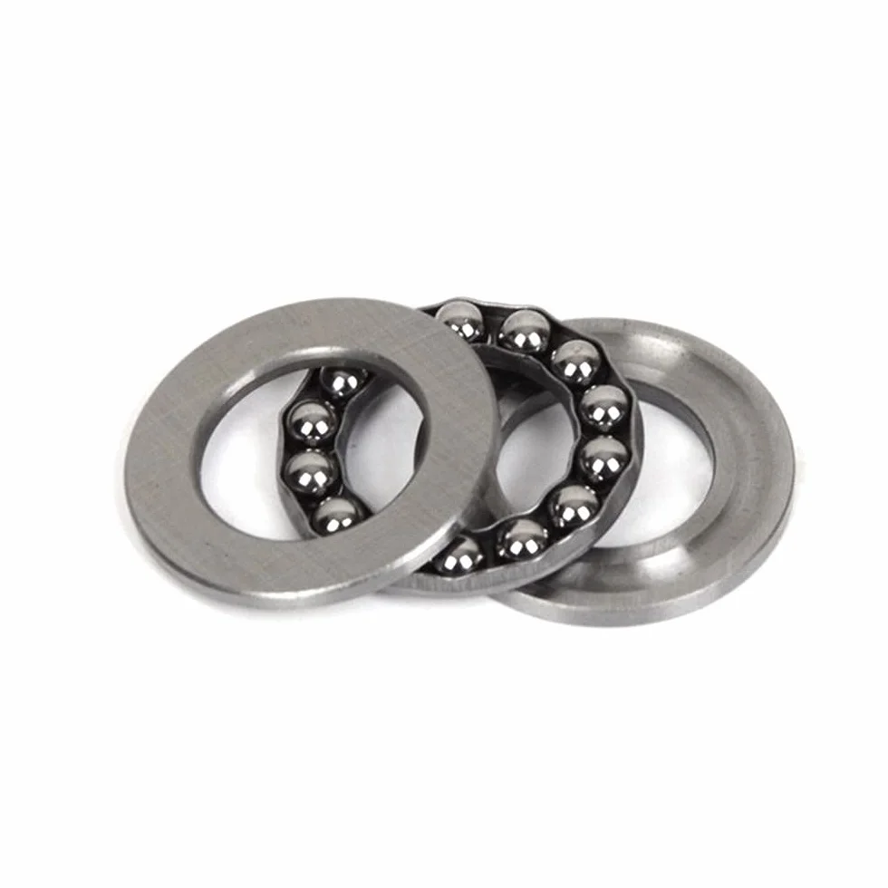 51104 Płaskie łożyska kulkowe, średnica wewnętrzna 20mm, średnica zewnętrzna 35mm, grube 10 mm, 2 sztuk