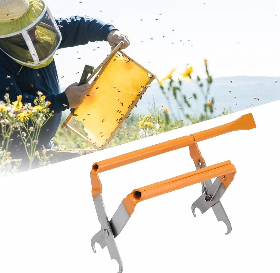 Pszczelarstwo Gniazdo Box Clip, Uchwyt Ramy Ula Ze Stali Nierdzewnej Podnośnik Capture Grip Tool Nests Box Jig Pszczelarz Sprzęt