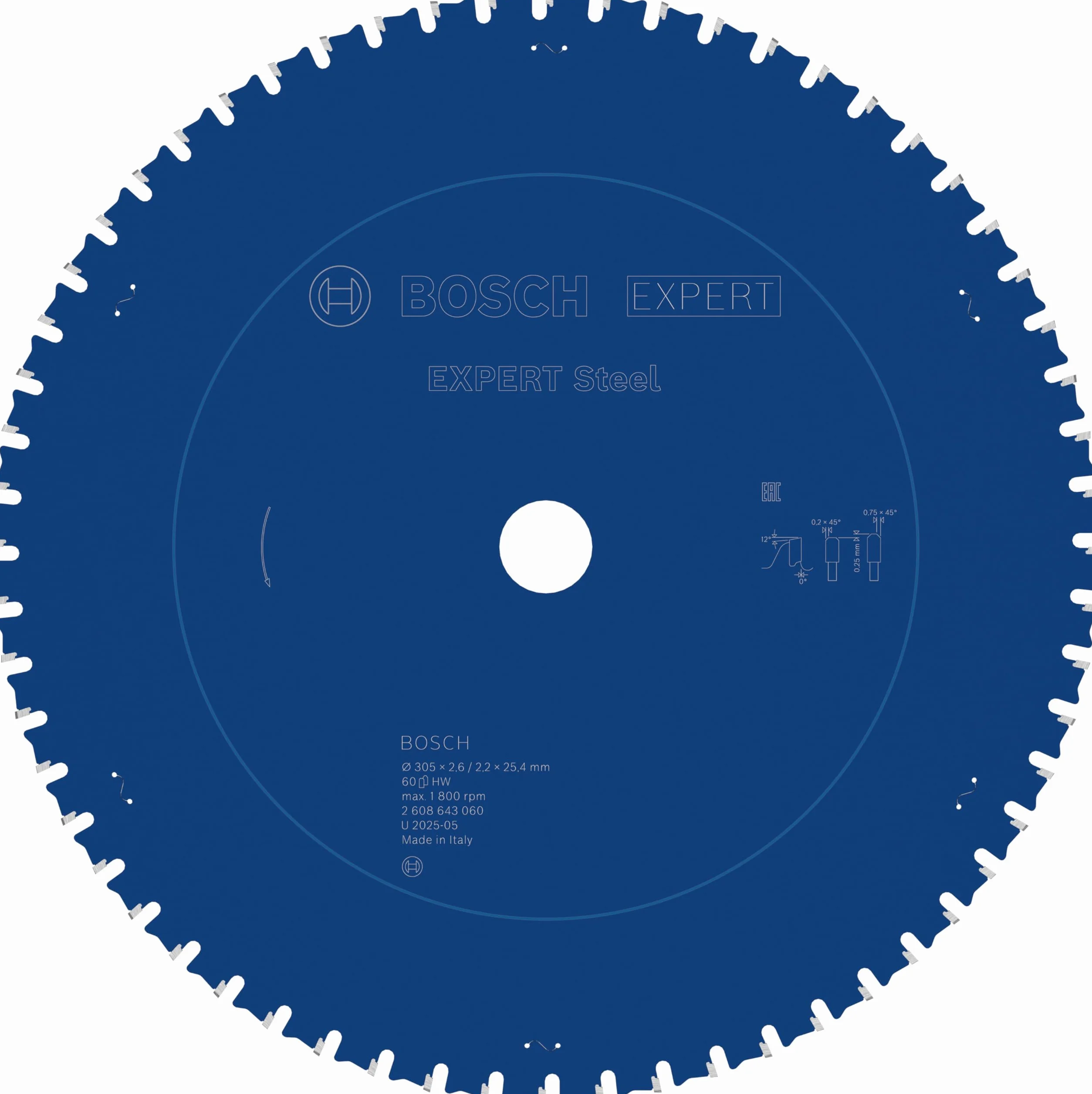 Bosch Profesional TARCZA PILARSKA EX SL B 305x25,4-60