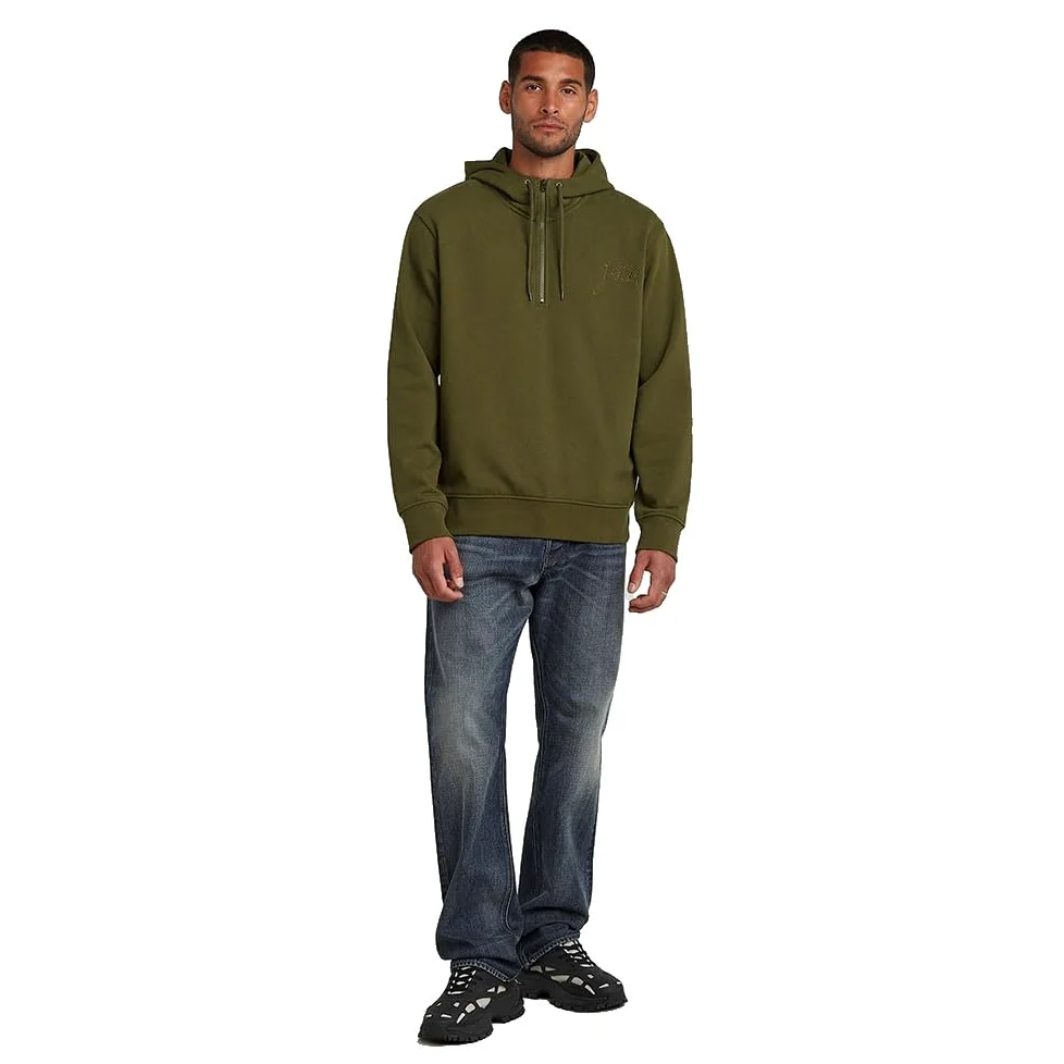 G-STAR Bluza z kapturem Mężczyźni Script Half Zip Hdd Sw