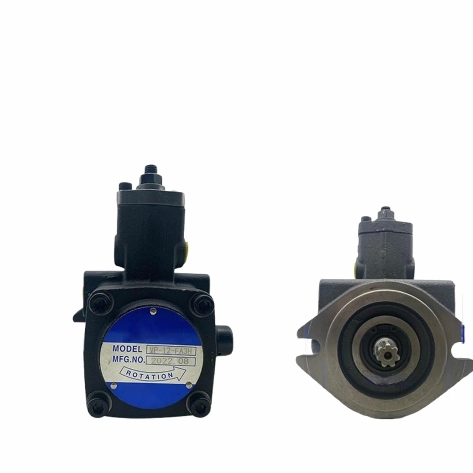 Pompa oleju hydraulicznego pompa o zmiennej łopatce VP-20-FA3 VP-15 VP-40 VP-30-FA3-D H DH głowica pompy 1 szt. YIJIAN (Color : VP-15-FA3-H(spline 7T))