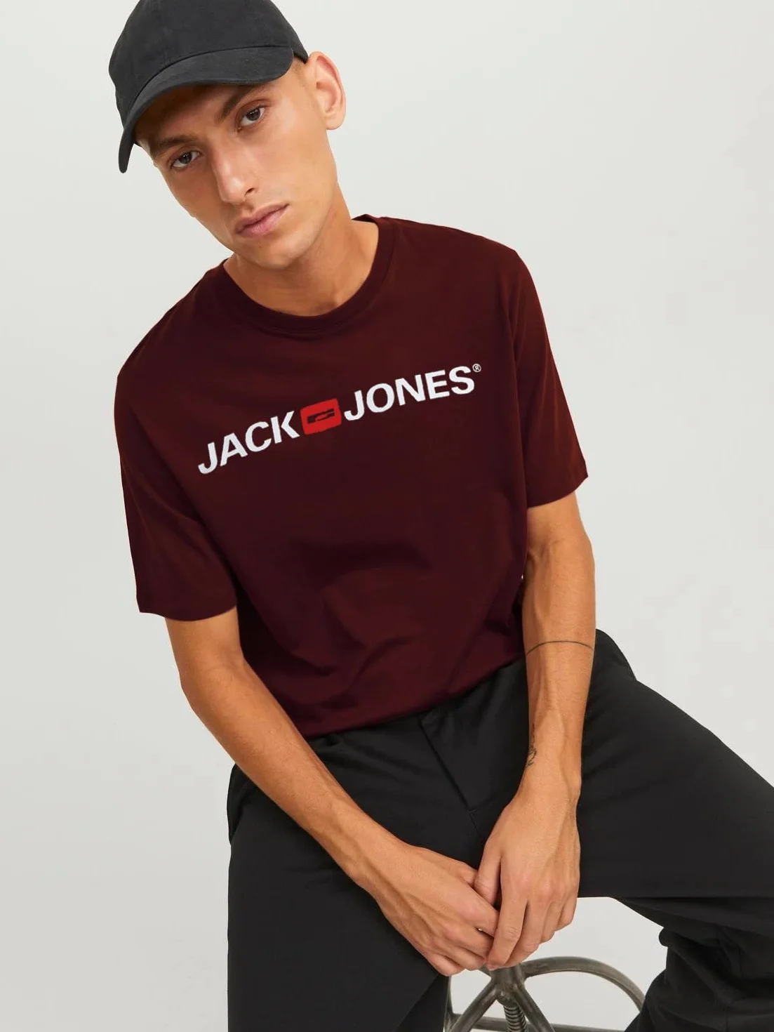 JACK & JONES Jjecorp Logo Tee Ss Crew Neck Noos Podkoszulek Mężczyźni