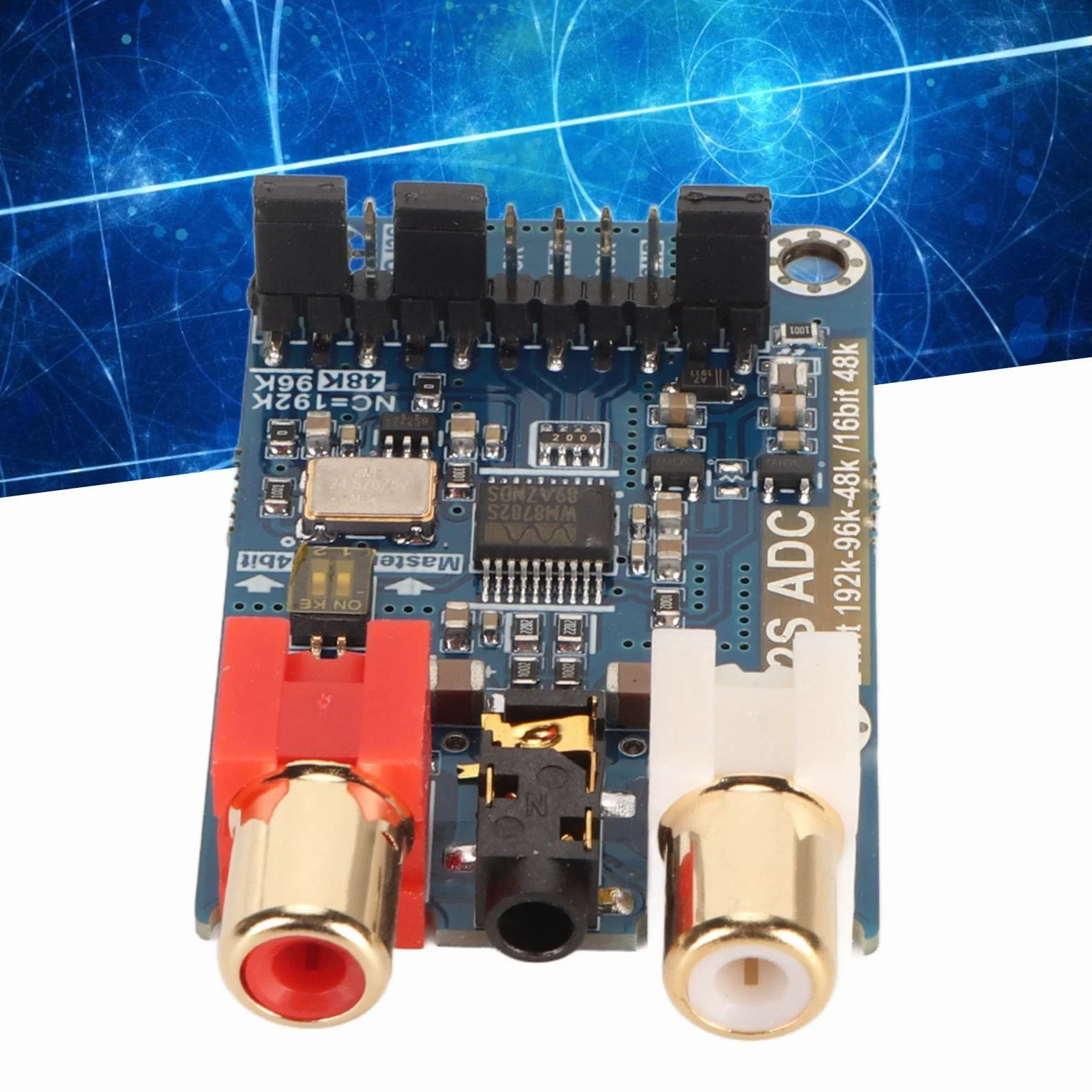 I2S ADC Audio Moduł Karty Przechwytującej I2S Master Slave Mode Development Board Bezstratny Cyfrowy Dekoder Audio I2S ADC
