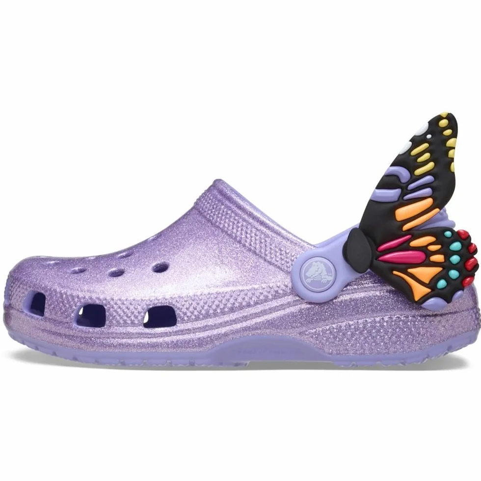 Crocs Uniseks - dzieci Classic Iam Butterfly Clog TChodak