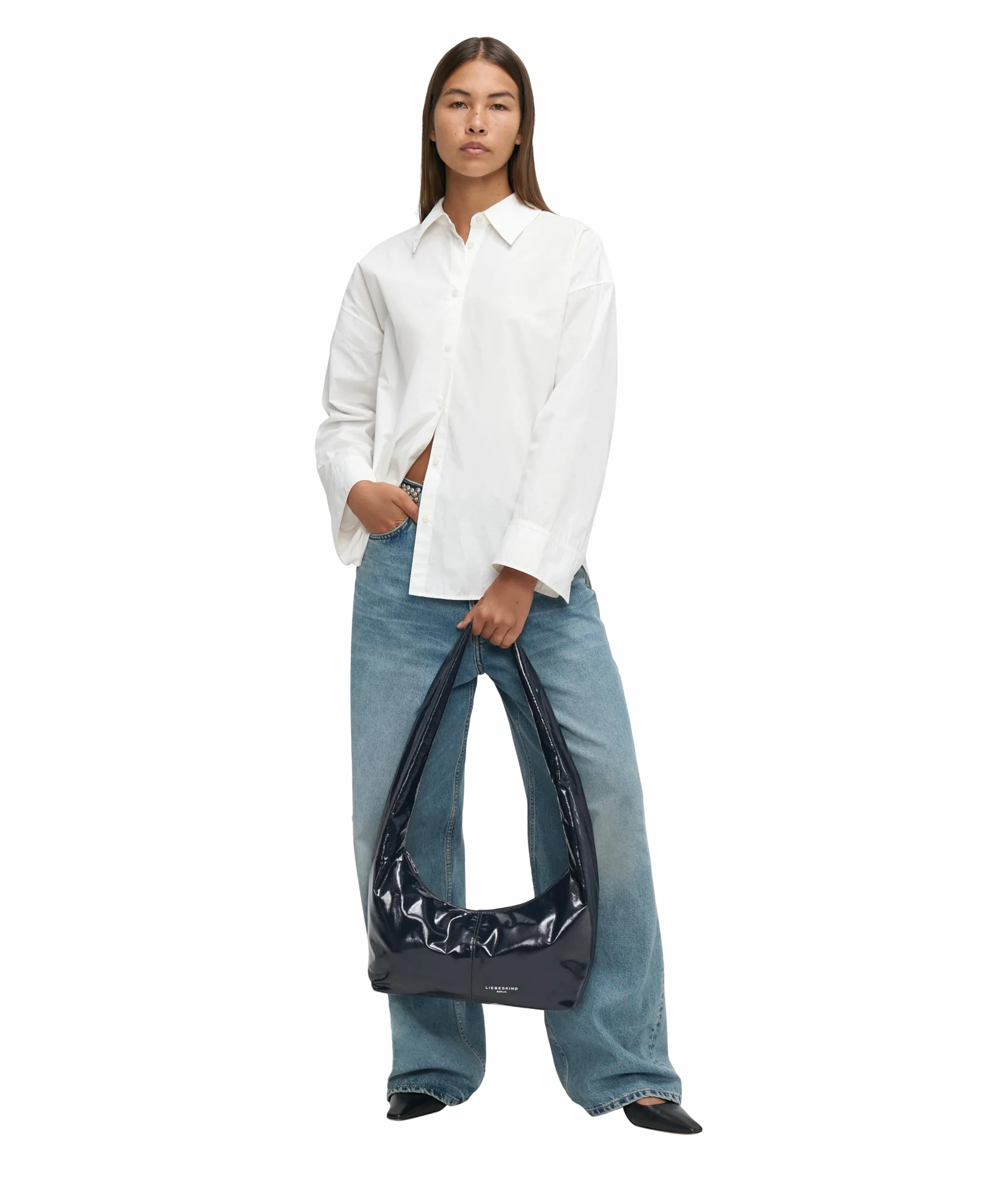 Liebeskind Berlin Hobo M BO Rain Dress Blues, Dress Blues