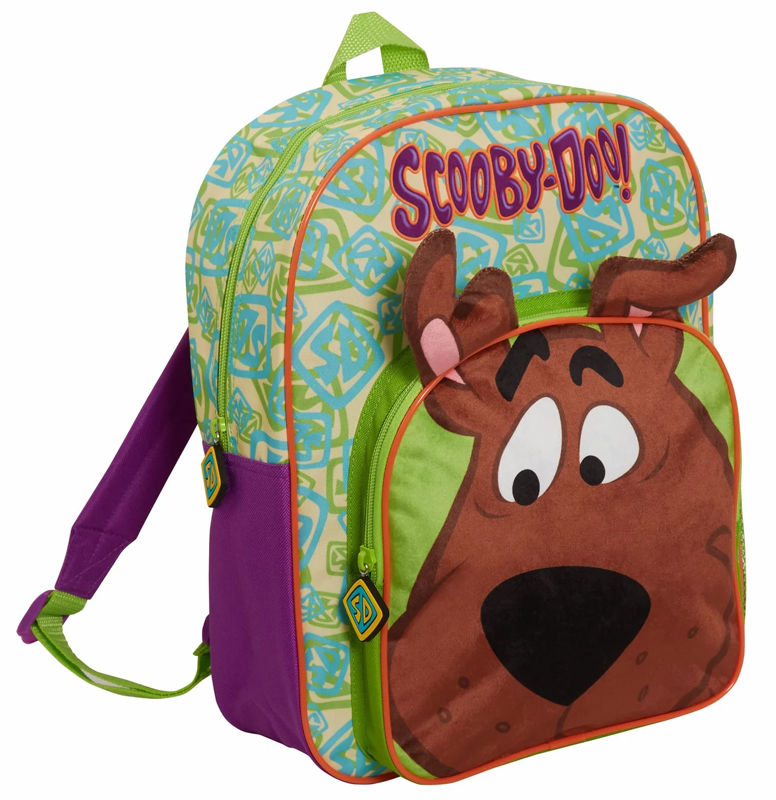 Scooby Doo plecak dla dzieci, duży plecak szkolny, podróżny, sportowy plecak z uchwytem na napoje