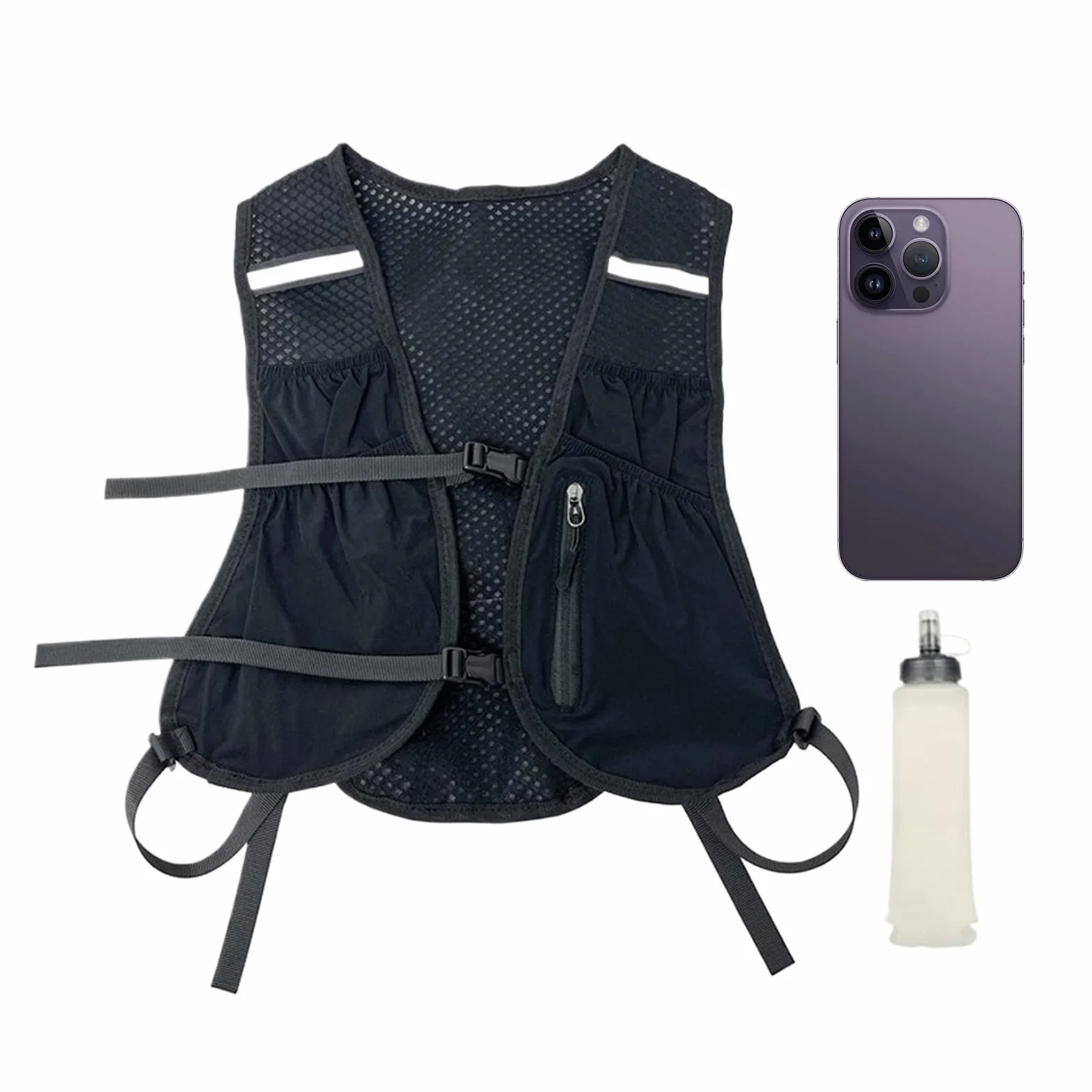 Kamizelka Biegowa Dla M? ?czyzn - Plecak z B?on? Wodn? do Joggingu | Plecako-Kamizelki Do Aktywno?ci Zewn?trz Sport Turystyka Bieganie Trekking Rower Fitness