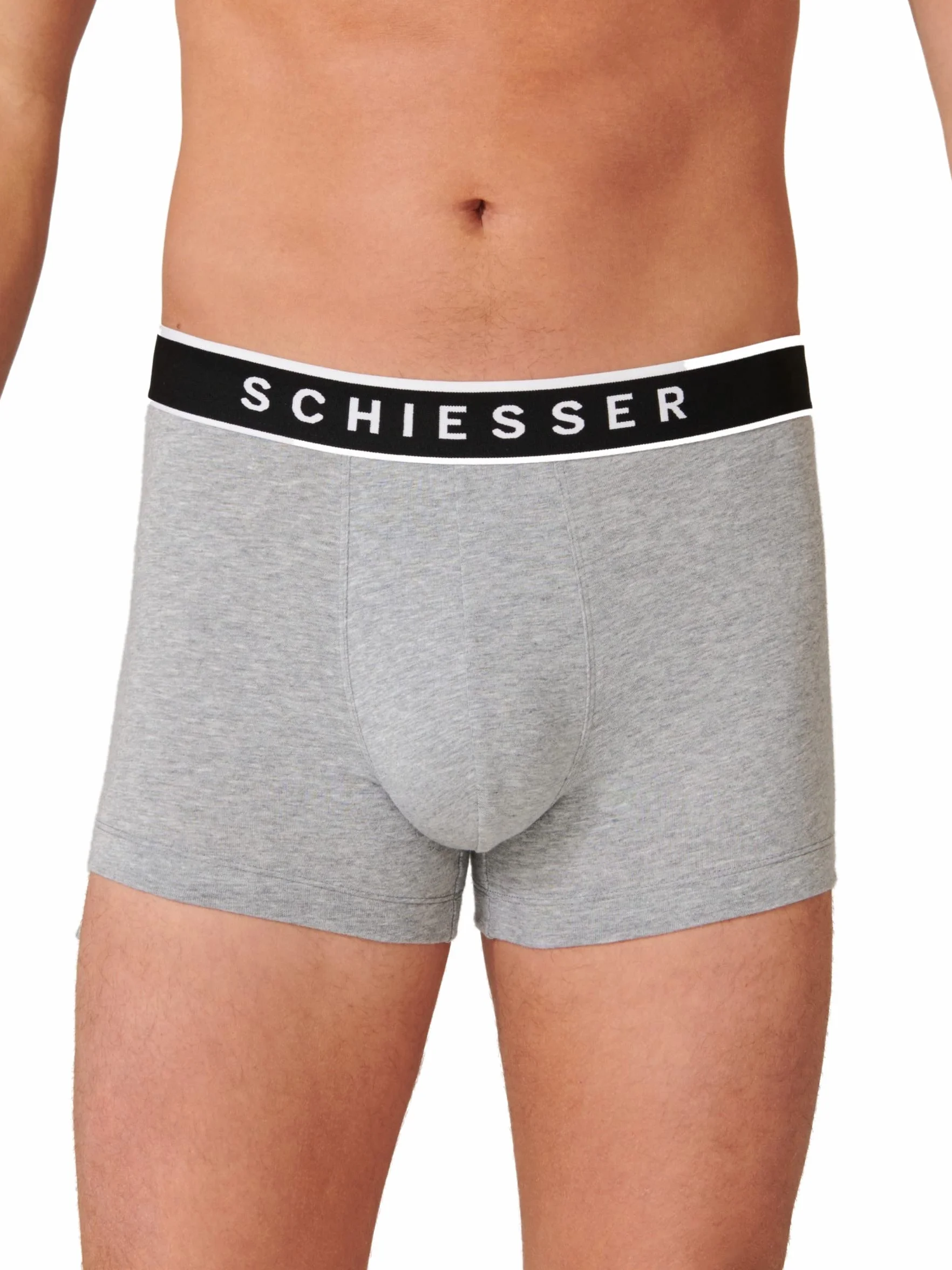 Schiesser Bokserki (szorty) Mężczyźni 95/5 Bawełna Organiczna 3er Pak Bokserek