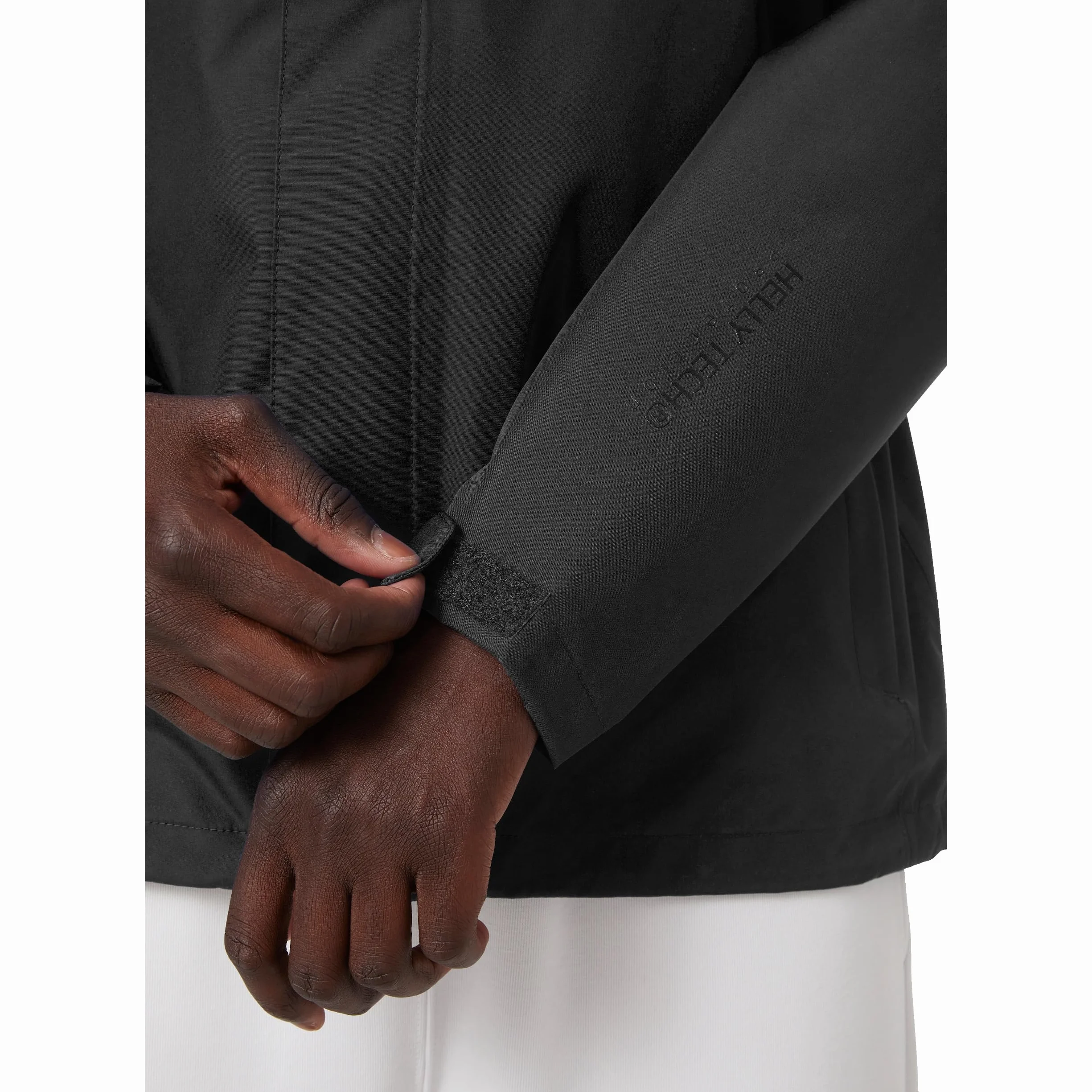 Helly-Hansen Mężczyźni Seven J Jacket Kurtka Przeciwdeszczowa, Czarny, XL