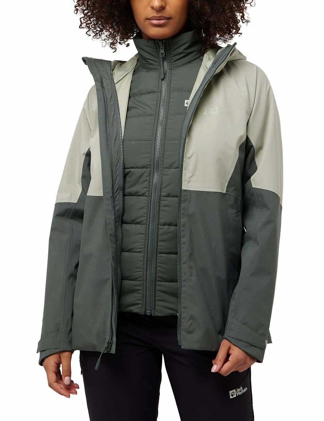 Jack Wolfskin Glaabach 3In1 Jkt W, Kurtka outdoorowa Kobiety