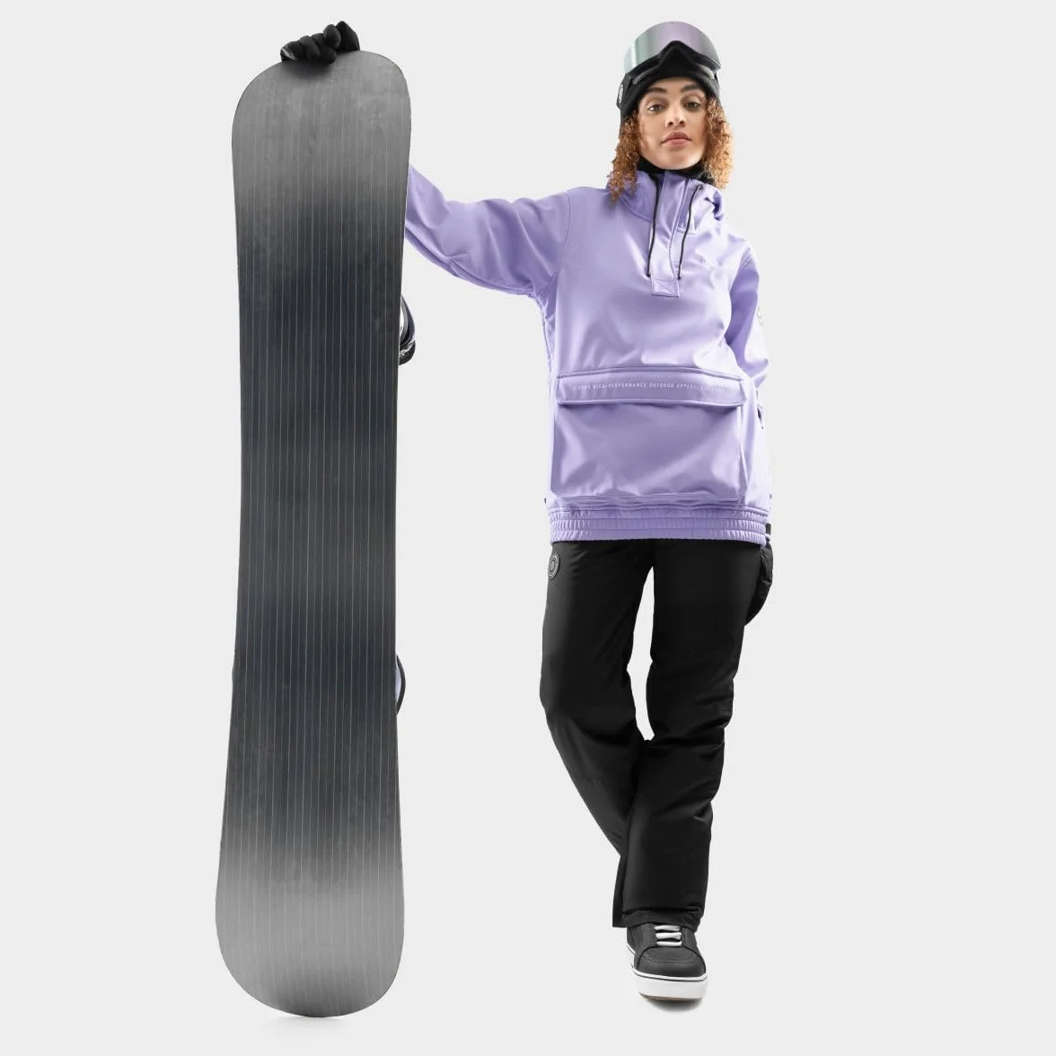 SIROKO - Spodnie Snowboardowe dla Kobiet Siroko P1-W Vader - XXS - Czarny