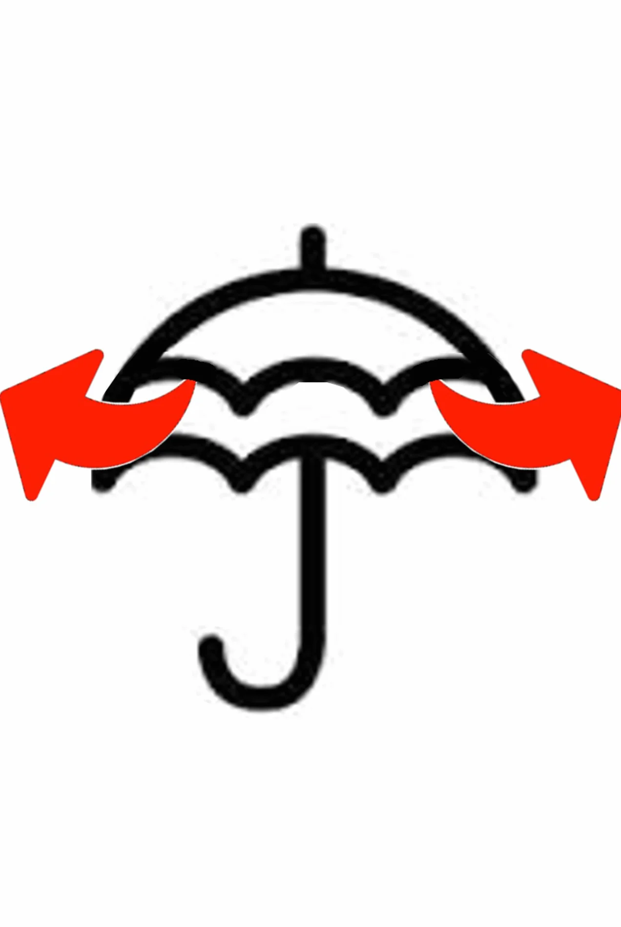 COLLAR AND CUFFS LONDON Parasol StormDefender 50 km/h, składany, automatyczne otwieranie, wodoodporny