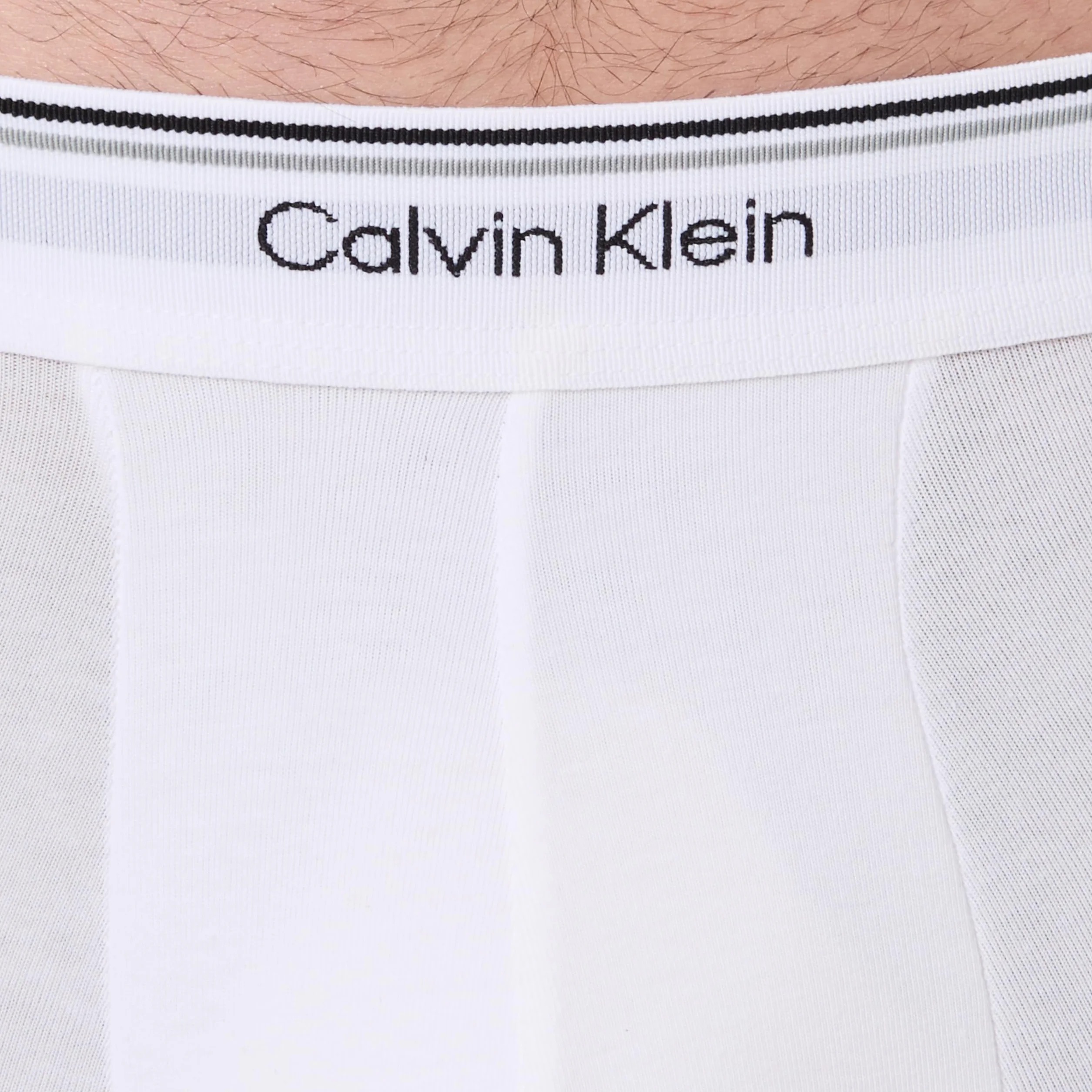 Calvin Klein Męski bagażnik 3 sztuki Biały