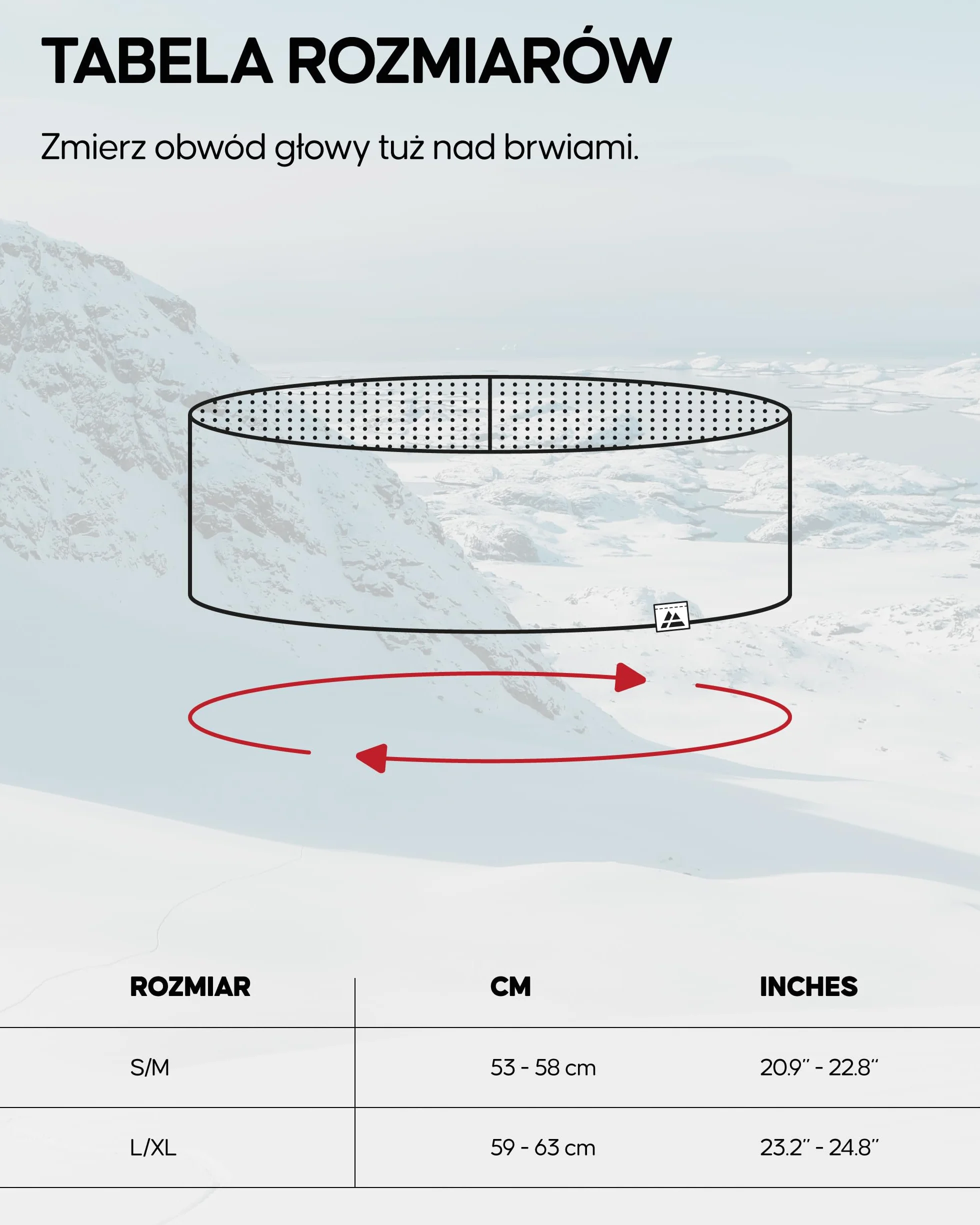DANISH ENDURANCE Opaska na Głowę z Wełny Merino, z Podszewką z Termicznego Polaru, Unisex, Ciemny Granatowy, S/M
