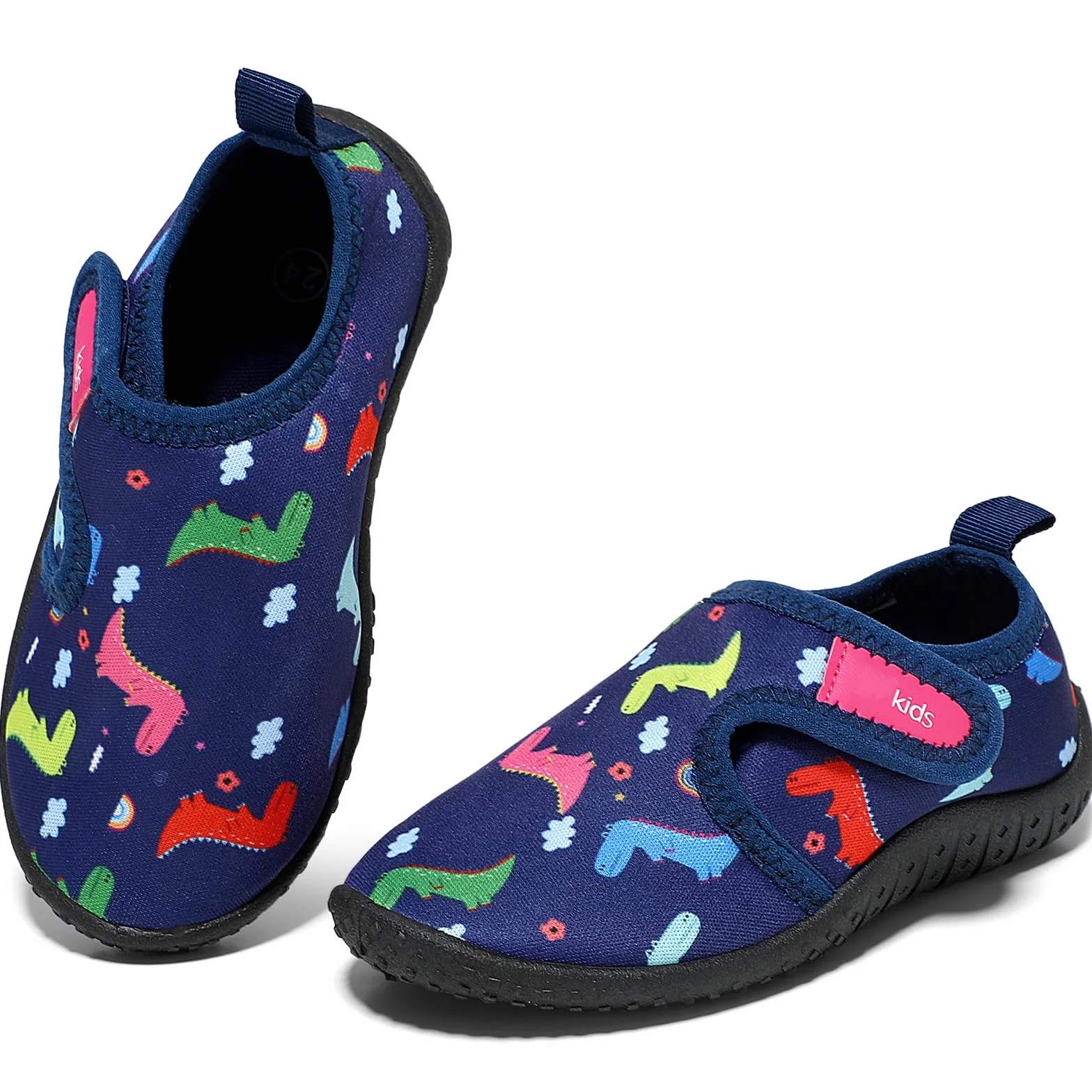 STQ KIDS Dziecięce buty do wody z zapięciem na rzepy, buty plażowe, dla chłopców i dziewczynek