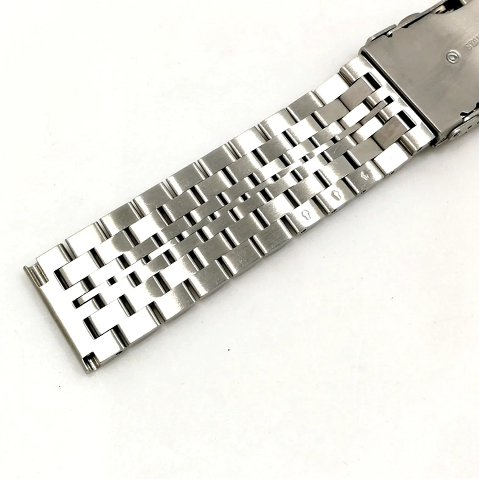Pasek do zegarka Quick Release Mesh Pleciony metalowy pasek ze stali nierdzewnej dla mężczyzn i kobiet Regulowany 18 mm, 20 mm, 22 mm Bransoletka / 18 mm/Czarny