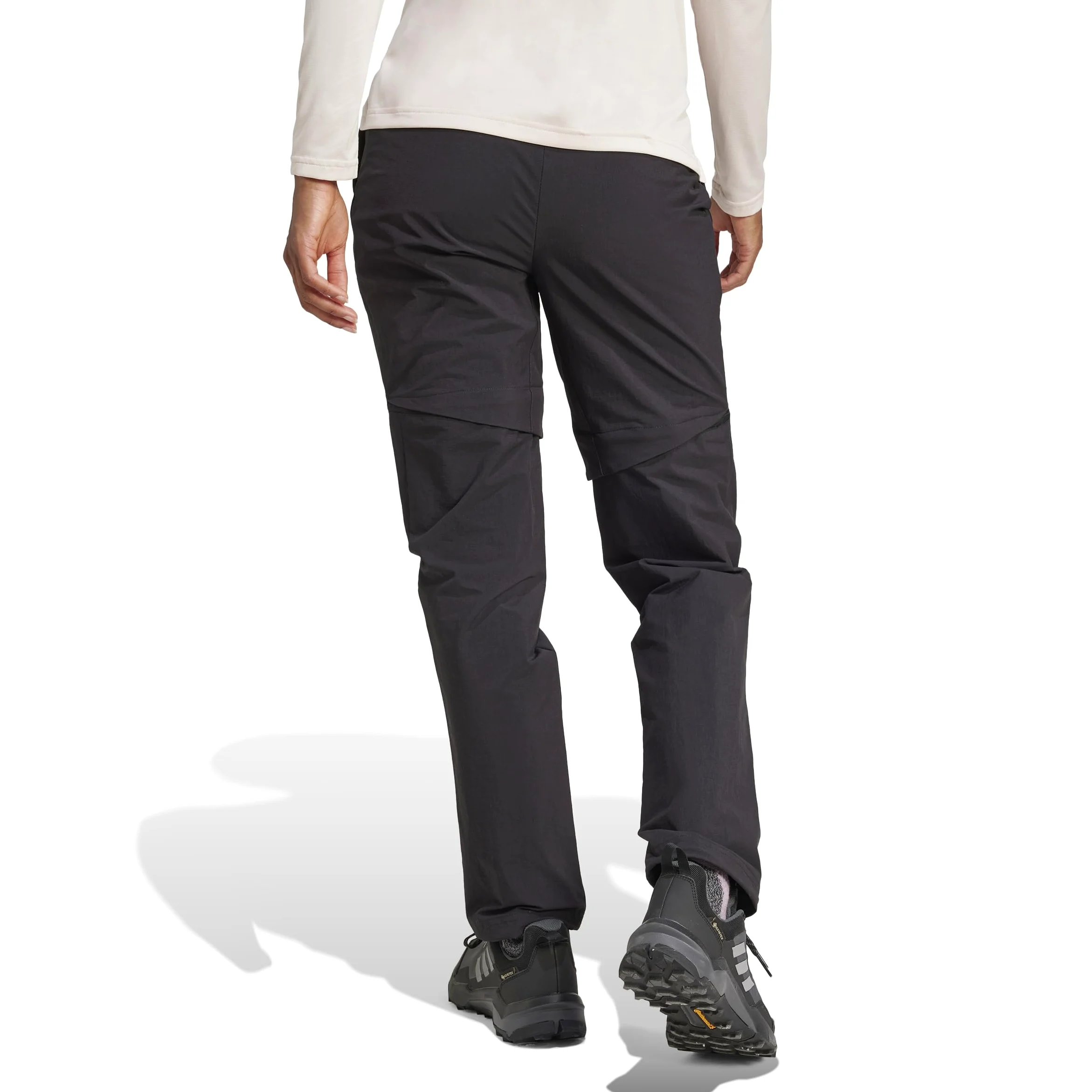 adidas dames Terrex Multi Zip Off Pants, black, 6