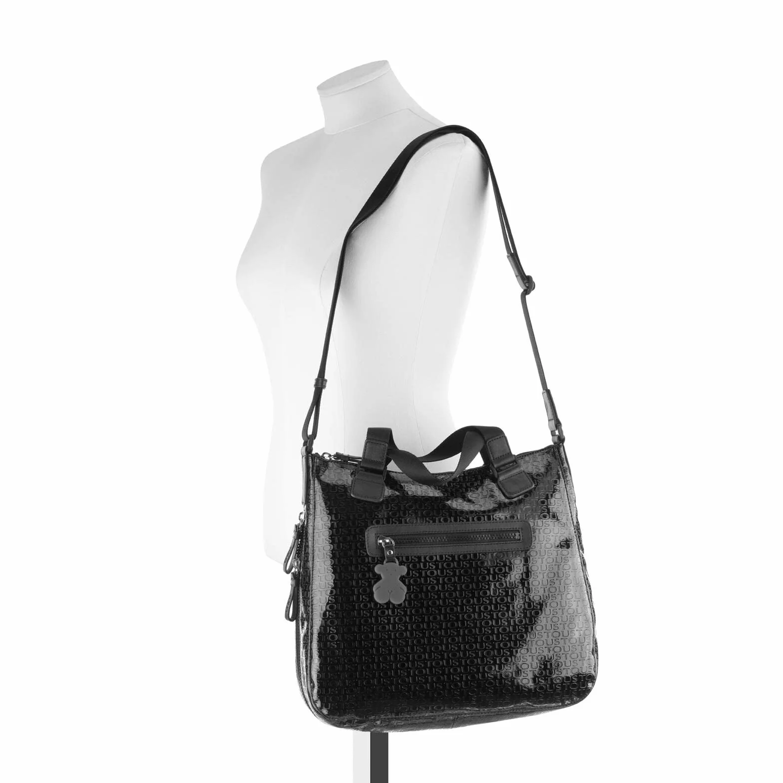 Tous Torebka Amberani Lindsay Czarny 34 x 30.5 x 18 cm