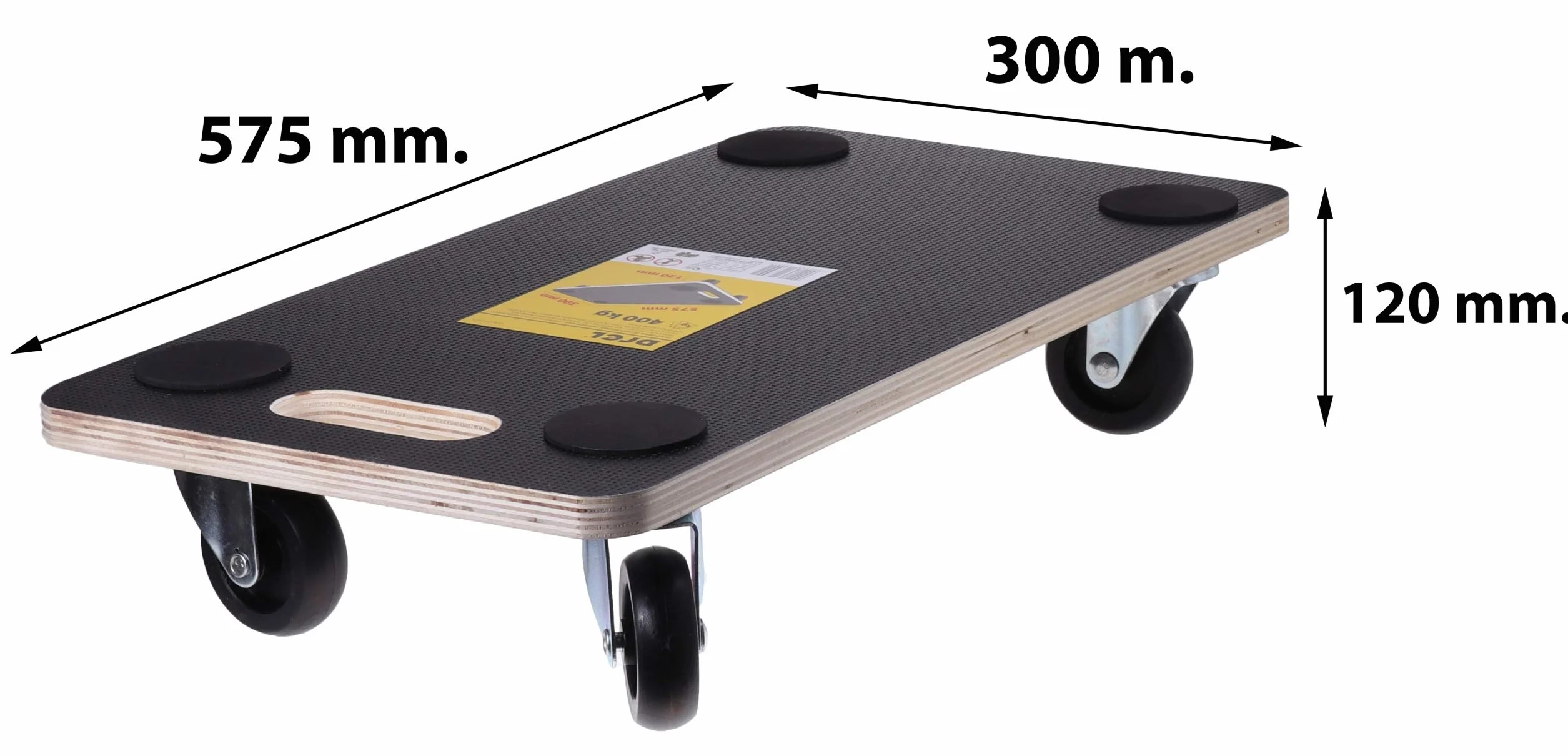 PLATFORMA MEBLI WÓZEK TRANSPORTOWY MAGAZYN 400 kg