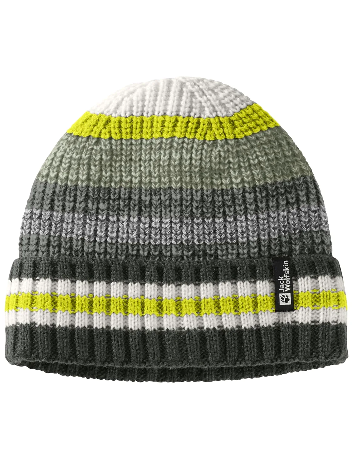 Jack Wolfskin - Night Hiker Beanie K, beret dziecięcy Unisex, Slate Green,