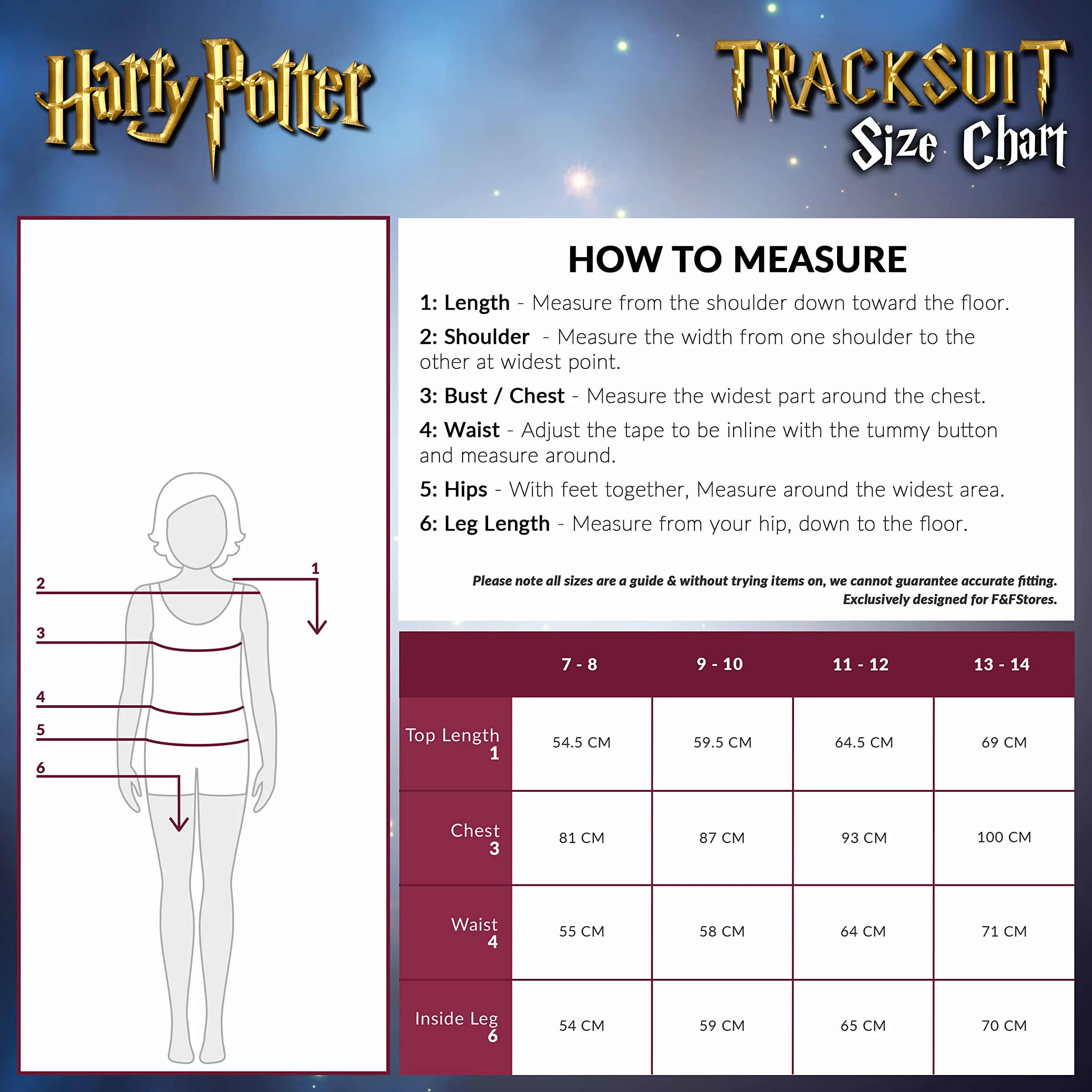 Dziewczęcy dres, bluza z kapturem i dziewczęce spodnie dresowe Harry Potter