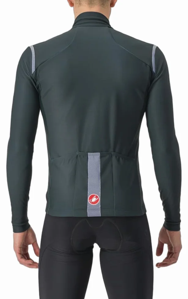 CASTELLI 4520515-303 WSZYSTKO NANO RoS JRSY MĘSKA Kurtka ROVER GREEN Rozmiar L