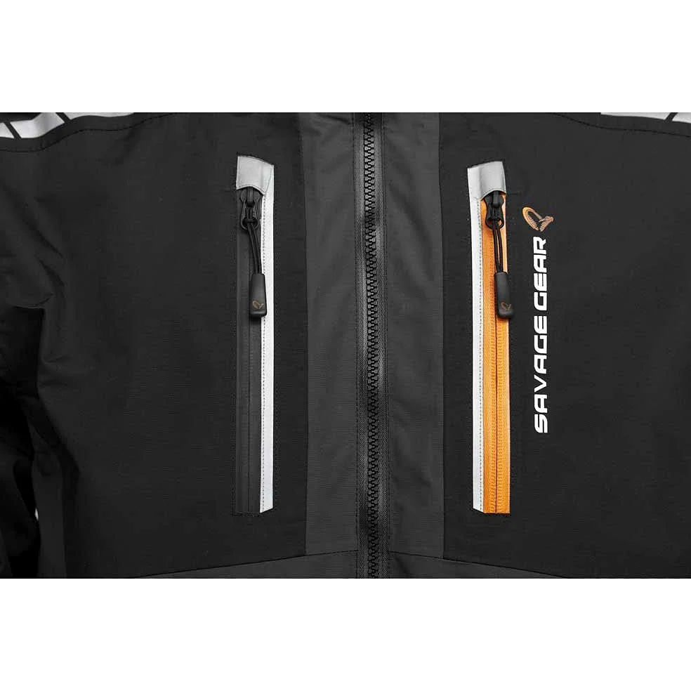 Savage Gear WP Performance kurtka wędkarska kurtka przeciwdeszczowa, czarny, l