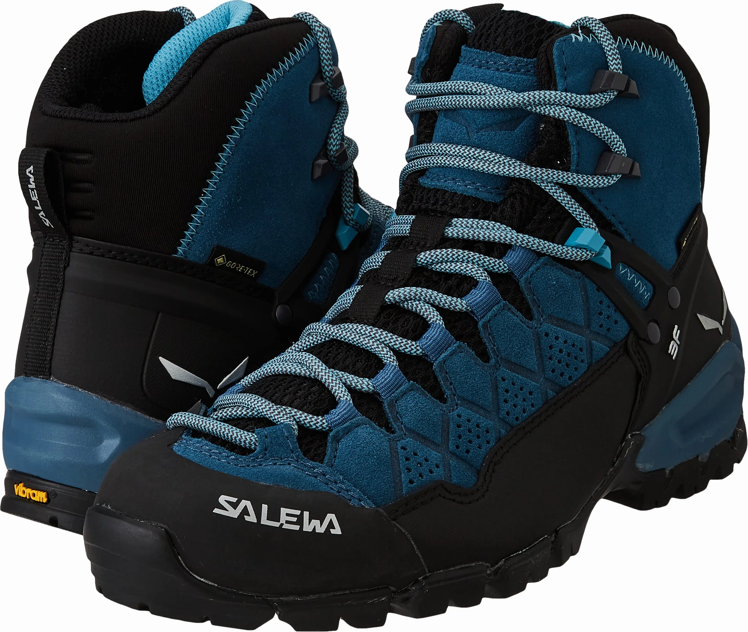 Salewa Alp Trainer Mid Gore-Tex buty damskie, Krzyżówka Niebieski Maui Niebieski, 40.5 EU