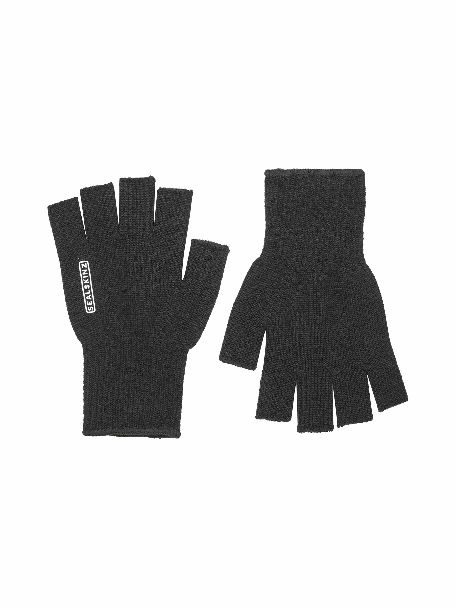 SEALSKINZ Wenley | Rękawica bez palców Merino Liner | Używane samodzielnie lub pod wodoodpornymi rękawiczkami do izolacji | Miękkie w dotyku | Przeciwzapachowe