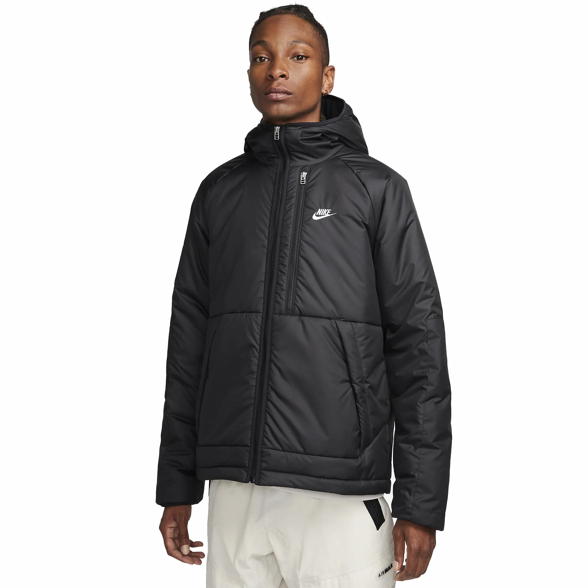 Nike DX2038-010 Odzież sportowa Therma-FIT Repel kurtka męska, czarna, rozmiar L