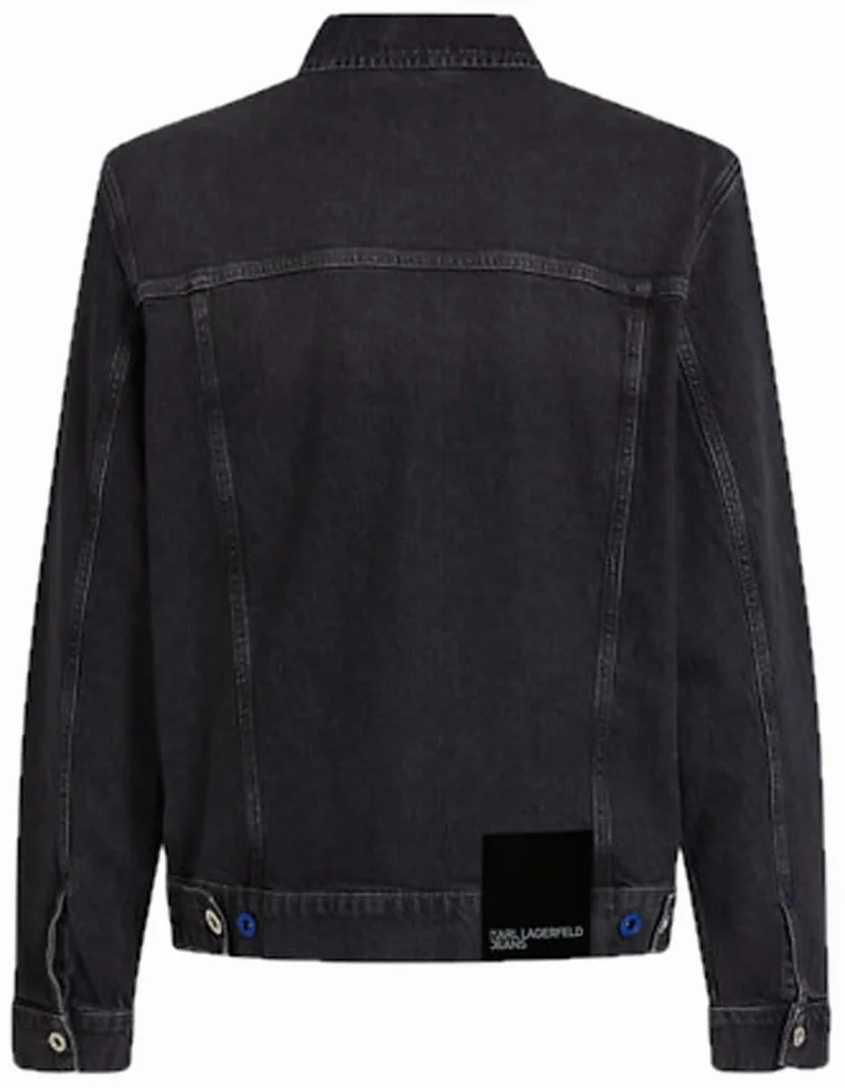 Karl Lagerfeld Jeans, Męskie, Regularna Kurtka Dżinsowa, Regular Fit