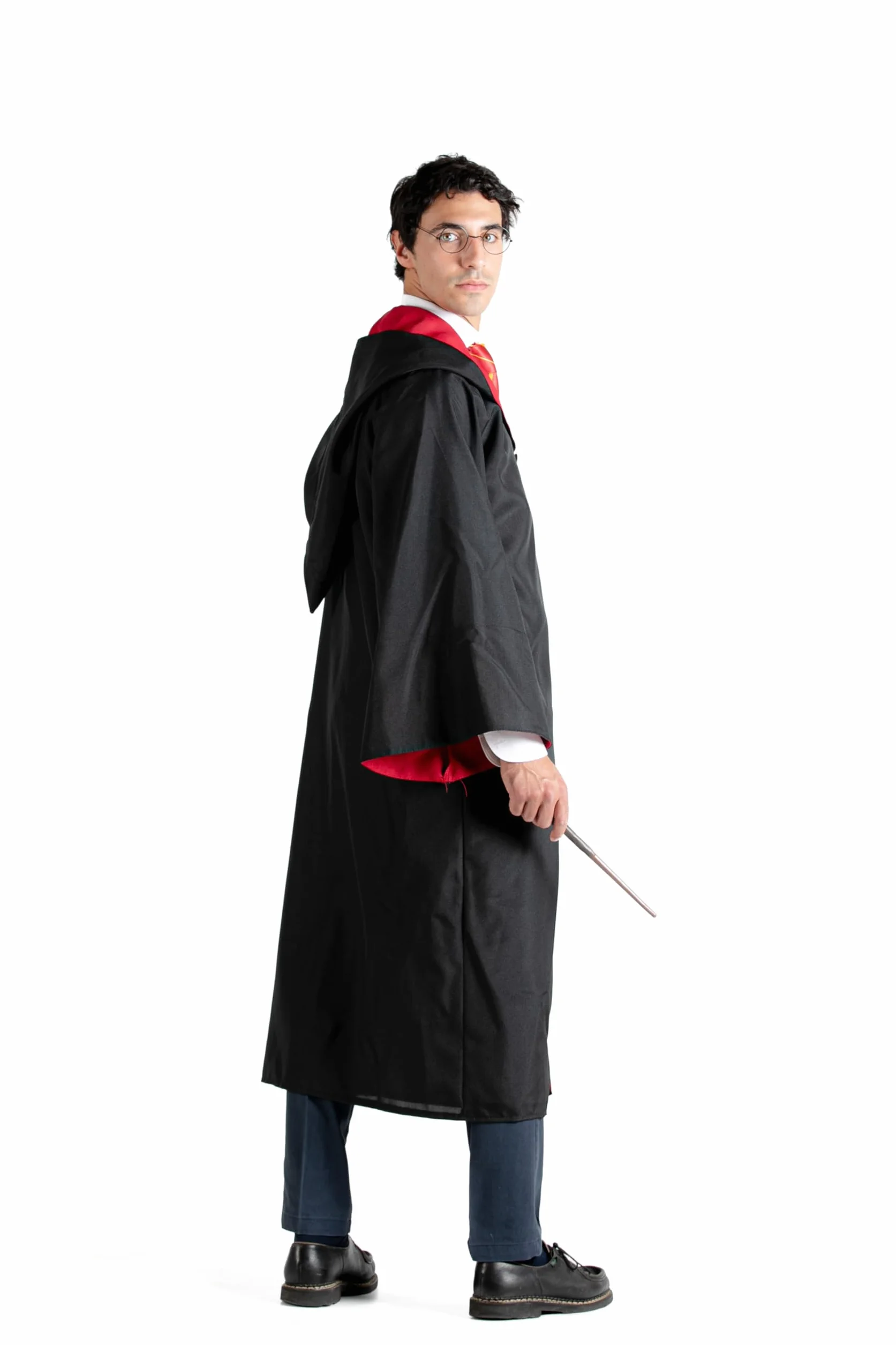 Cloak Cape Tunic Deluxe official Harry Potter Wizarding World (One size adult) with embroidered emblem and tie