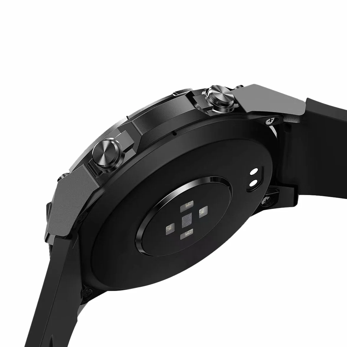 Maxcom - FW63 Cobalt Pro Smartwatch – zegarek fitness i sportowy – dla mężczyzn – wodoodporny – z monitorowaniem ciśnienia krwi, tętna i snu – wytrzymały – bardzo mocny akumulator – okrągły – z gumową