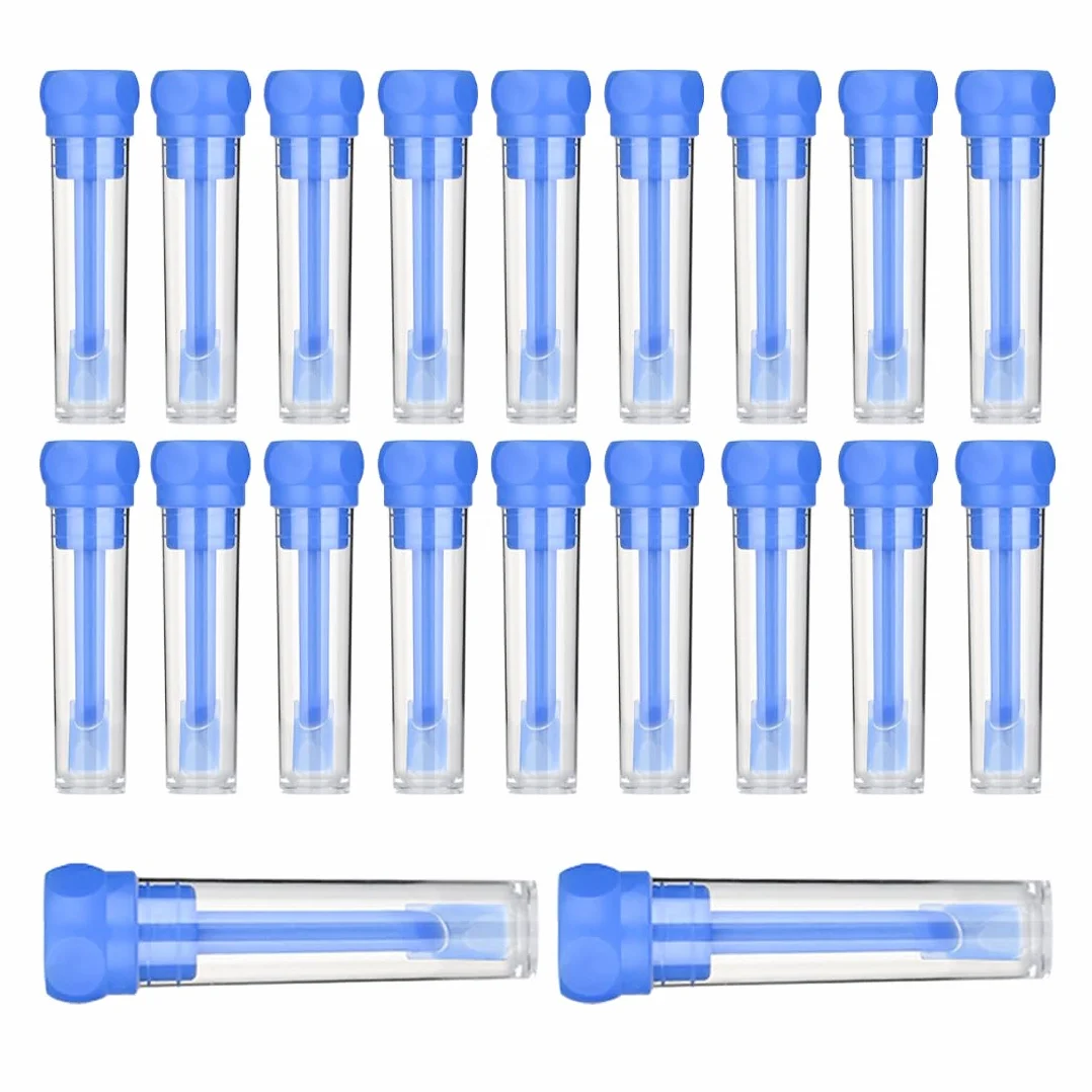 20 szt. Provion, kubek, pojemnik na szprychy, plastikowa rurka, stołek, koty i psy odchody z łyżką do laboratorium szkoły edukacyjnej, do analizy (5 ml)