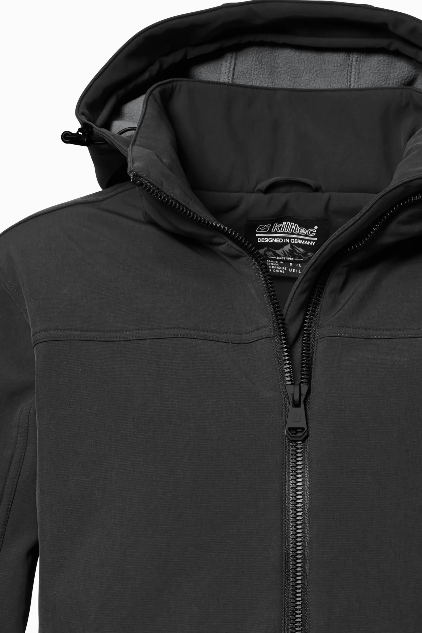 Killtec Kurtka typu softshell/kurtka outdoorowa z odpinanym kapturem Mężczyźni Herren Softshelljacke