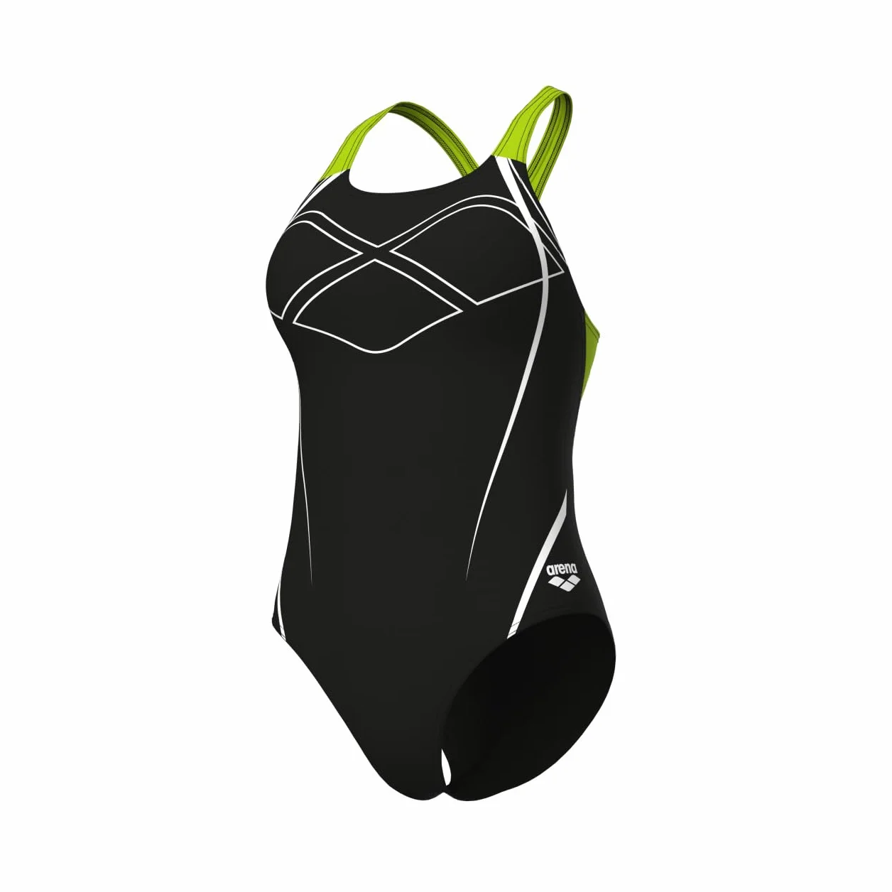 ARENA Pełny Kobiety Women's Arena Graphic Swimsuit Swim Pro Back