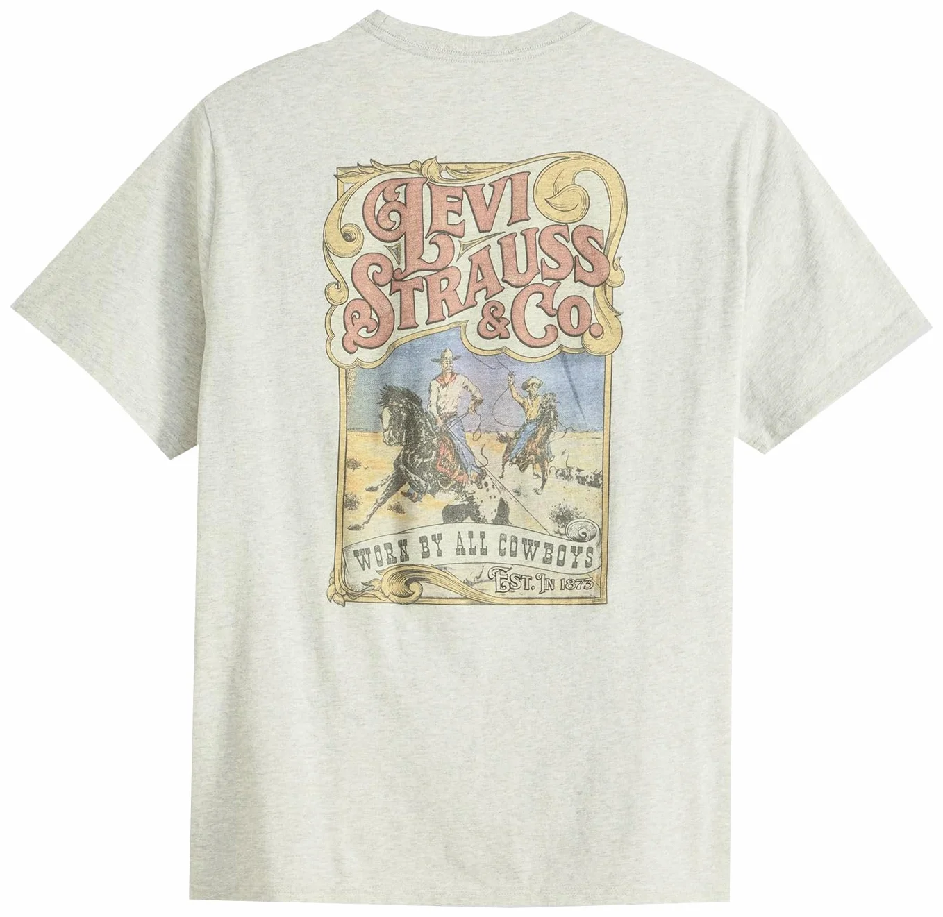 Ss Relaxed Fit Tee Worn by Cowboys Light, Tbd122, S