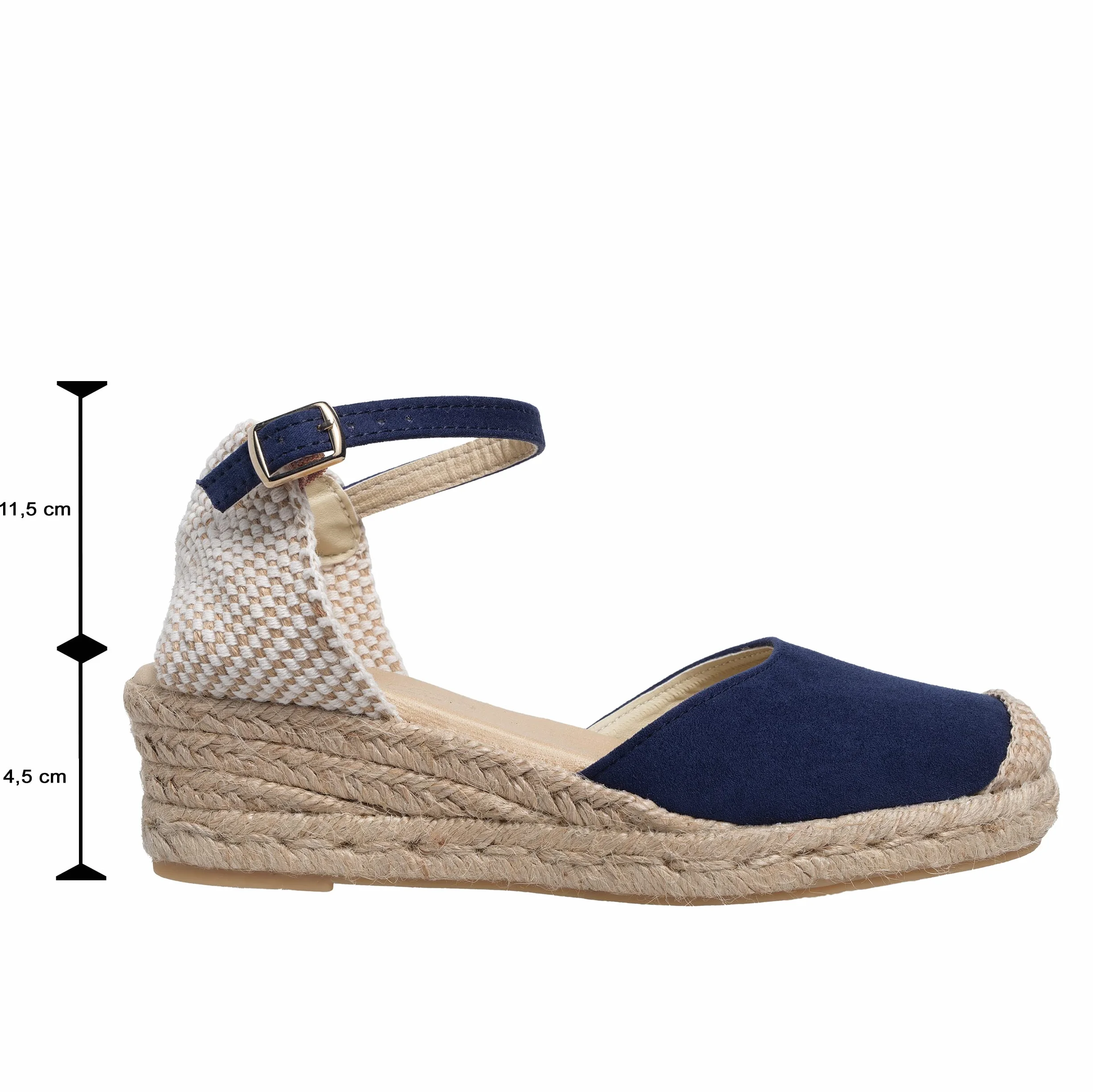 NIE SĄ TO SAME Spring/Summer 2021 Damskie buty espadryle na koturnie