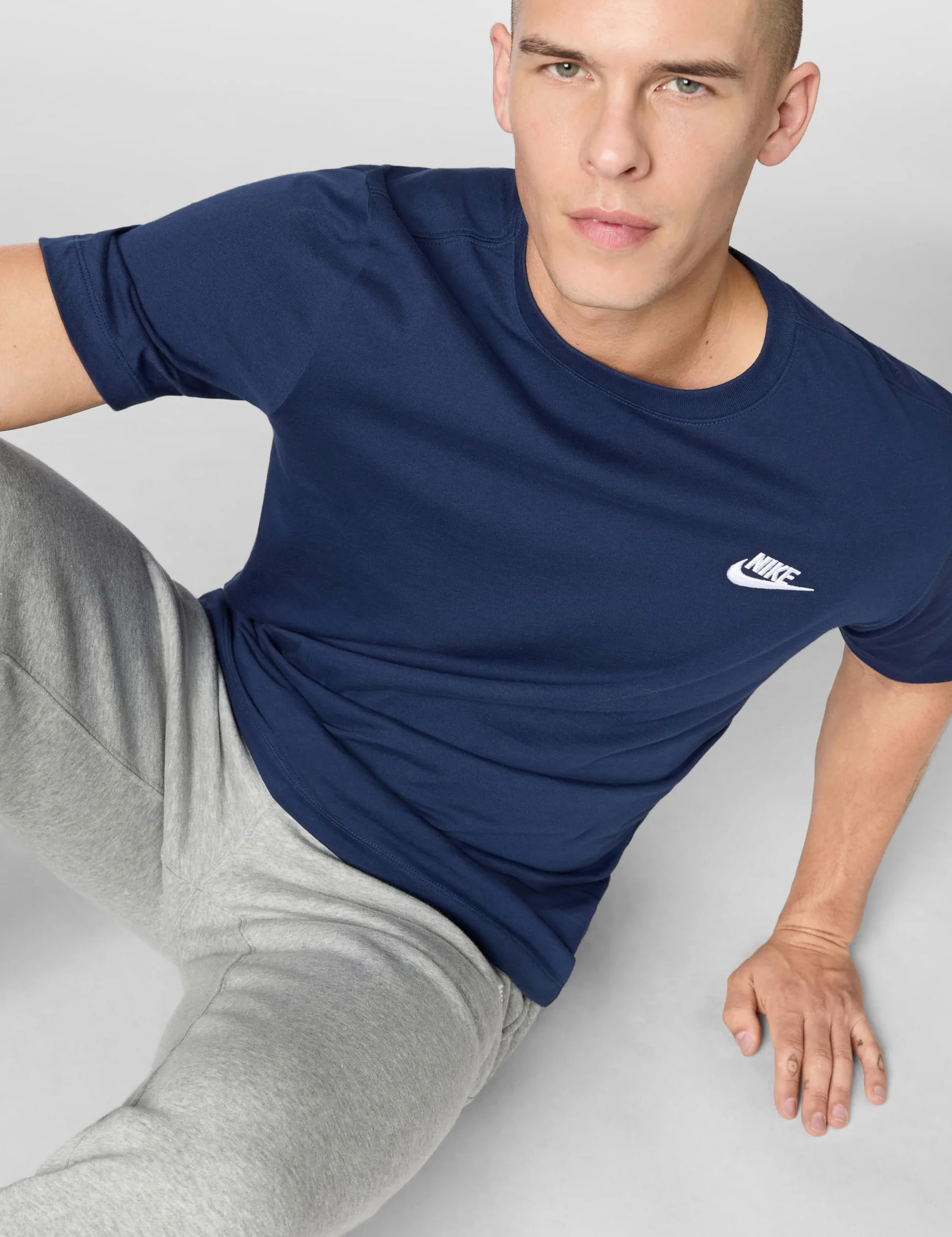Nike Sportswear Club Koszulka Granatowy Midnight Navy L
