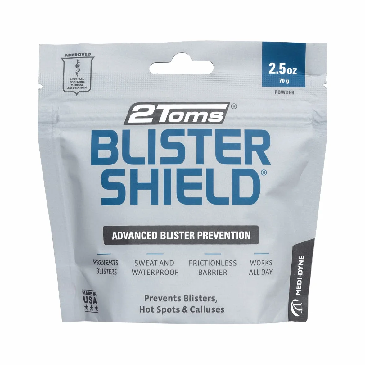 2Toms BlisterShield butelka pudru 6,5 ml